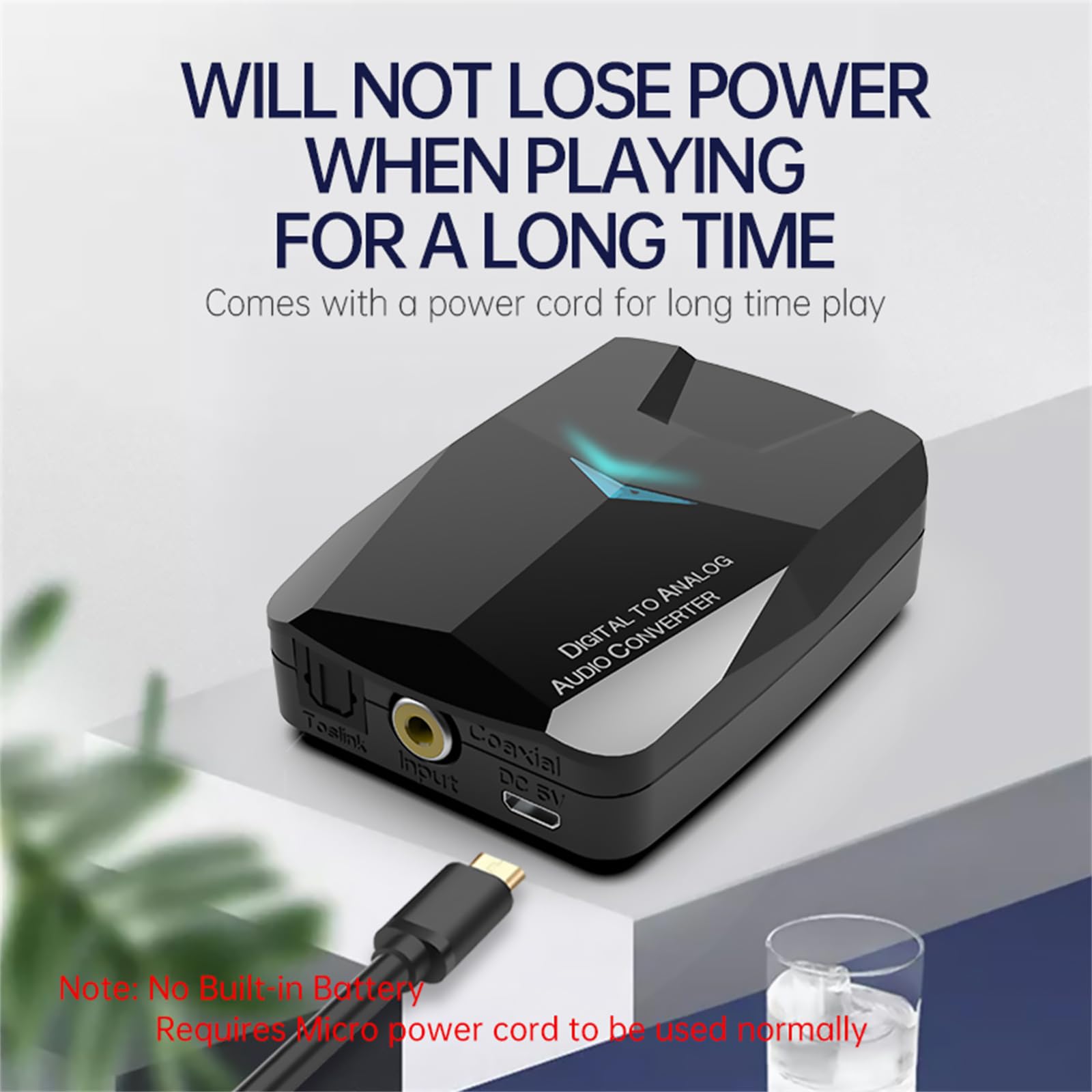 MOUDOAUER Bluetooth 5.0 Audio Transmitter & Receiver - Wireless Optical Adapter for Home Speakers, Wired Speakers & Music Streaming Systems | Perfect for Home Theater, Gaming & Multi-Room Audio Setup