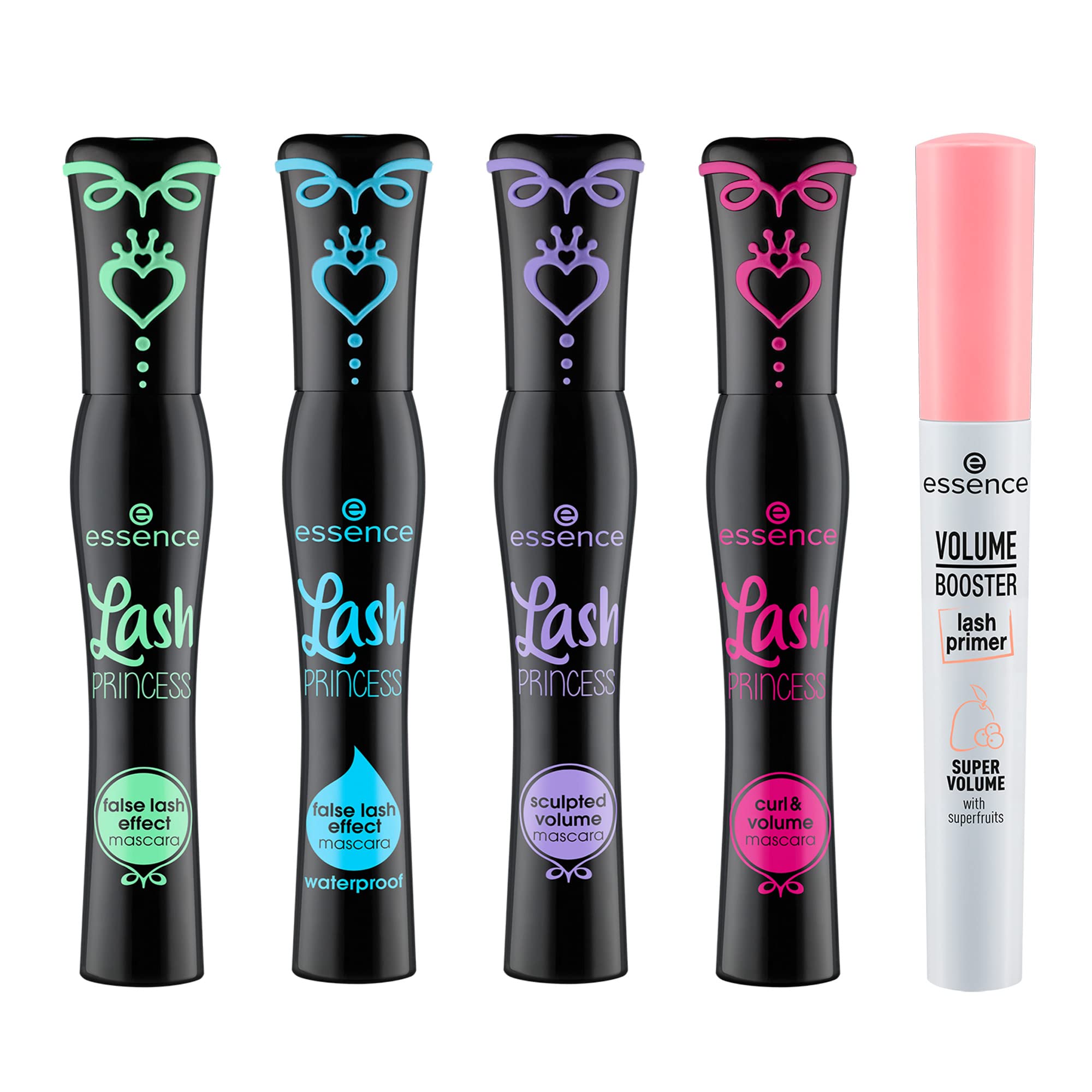 Lash Princess False Lash Effect Volumizing Mascara - Waterproof, Lengthening & Curling Mascara with Volume Booster Primer | Perfect for Everyday Glam, Date Night & Special Occasions