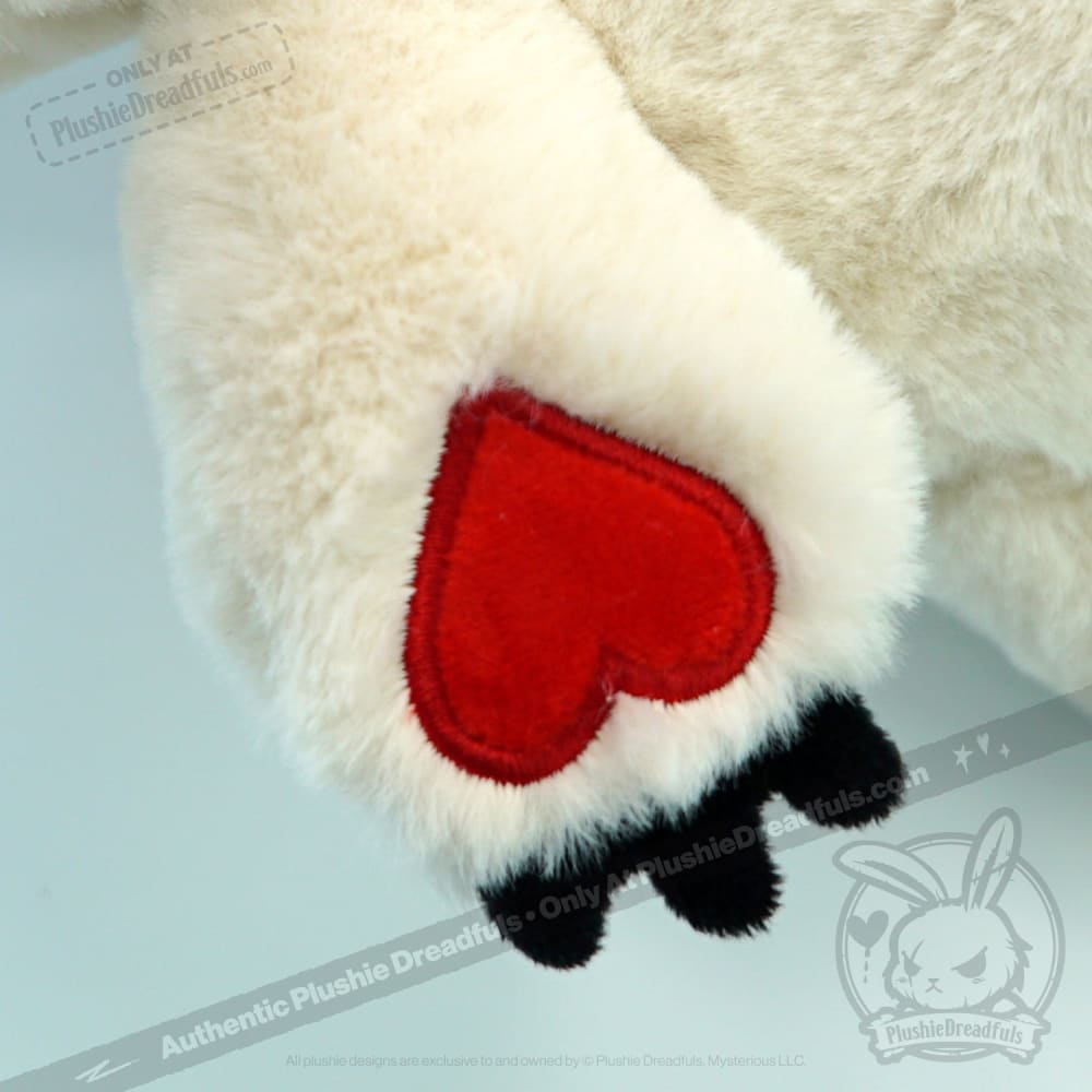 Plushie Dreadfuls Love Kitten Stuffed Animal - Soft Cute Plush Toy for Kids, Cat Lovers & Gift Giving | Perfect for Cuddling, Bedroom Decor & Stress Relief
