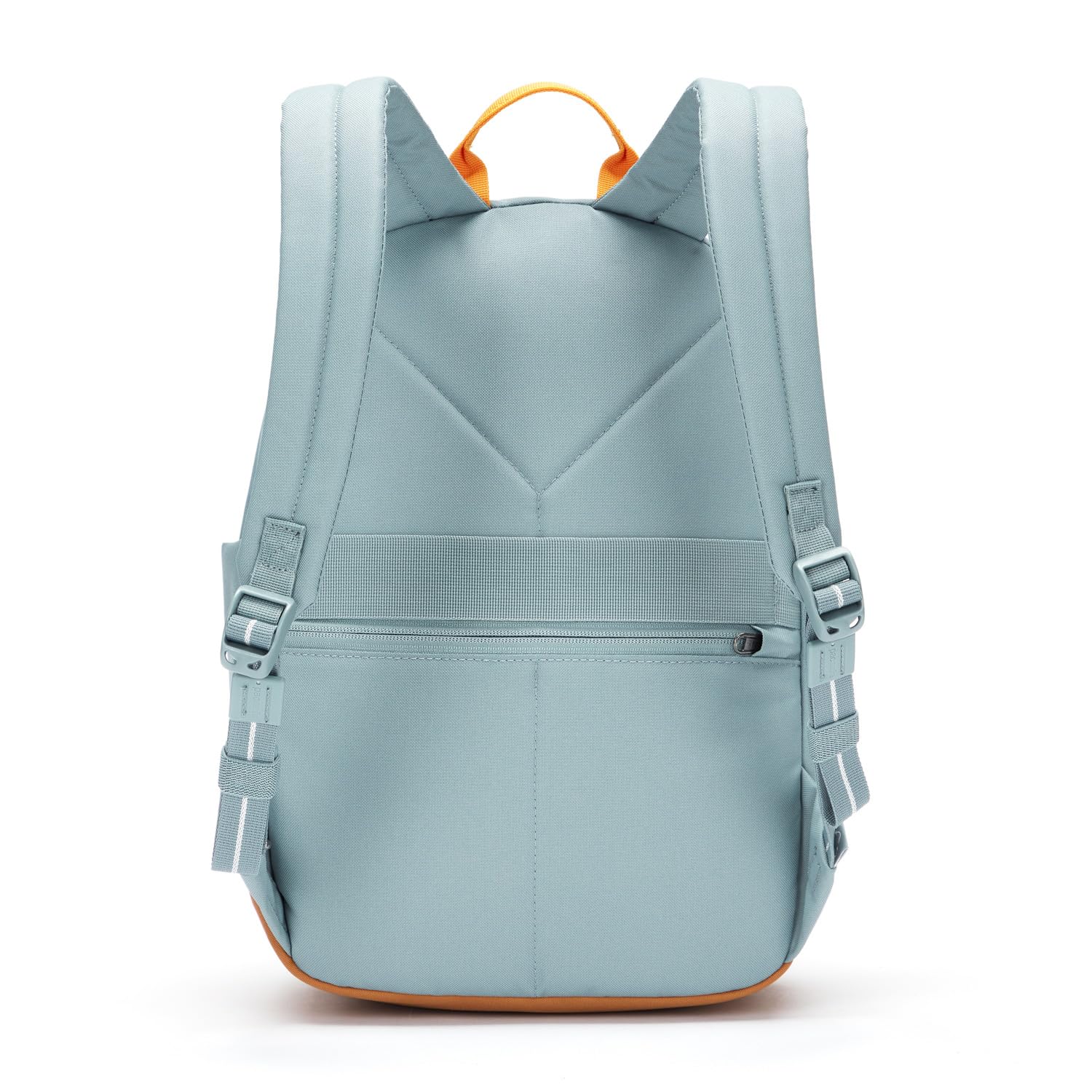 Pacsafe GO 15L Anti-Theft Travel Backpack - Lightweight & Secure Daypack for Commuters, Students & Tourists | RFID Protection & Cut-Resistant Straps | Perfect for Urban Travel, Daily Commute & Campus Use (Fresh Mint)