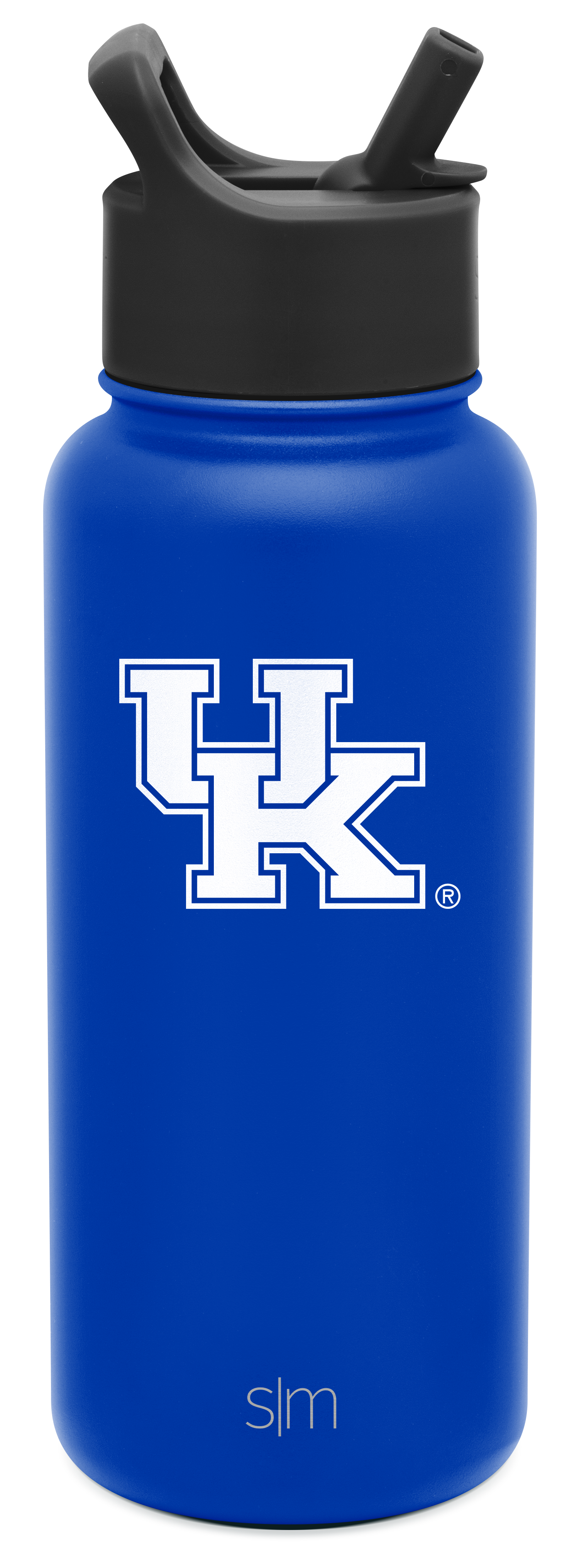 Collegiate Summit Insulated Water Bottle with Straw Lid - Leak Proof Stainless Steel Thermos for School, Gym & Outdoor Activities