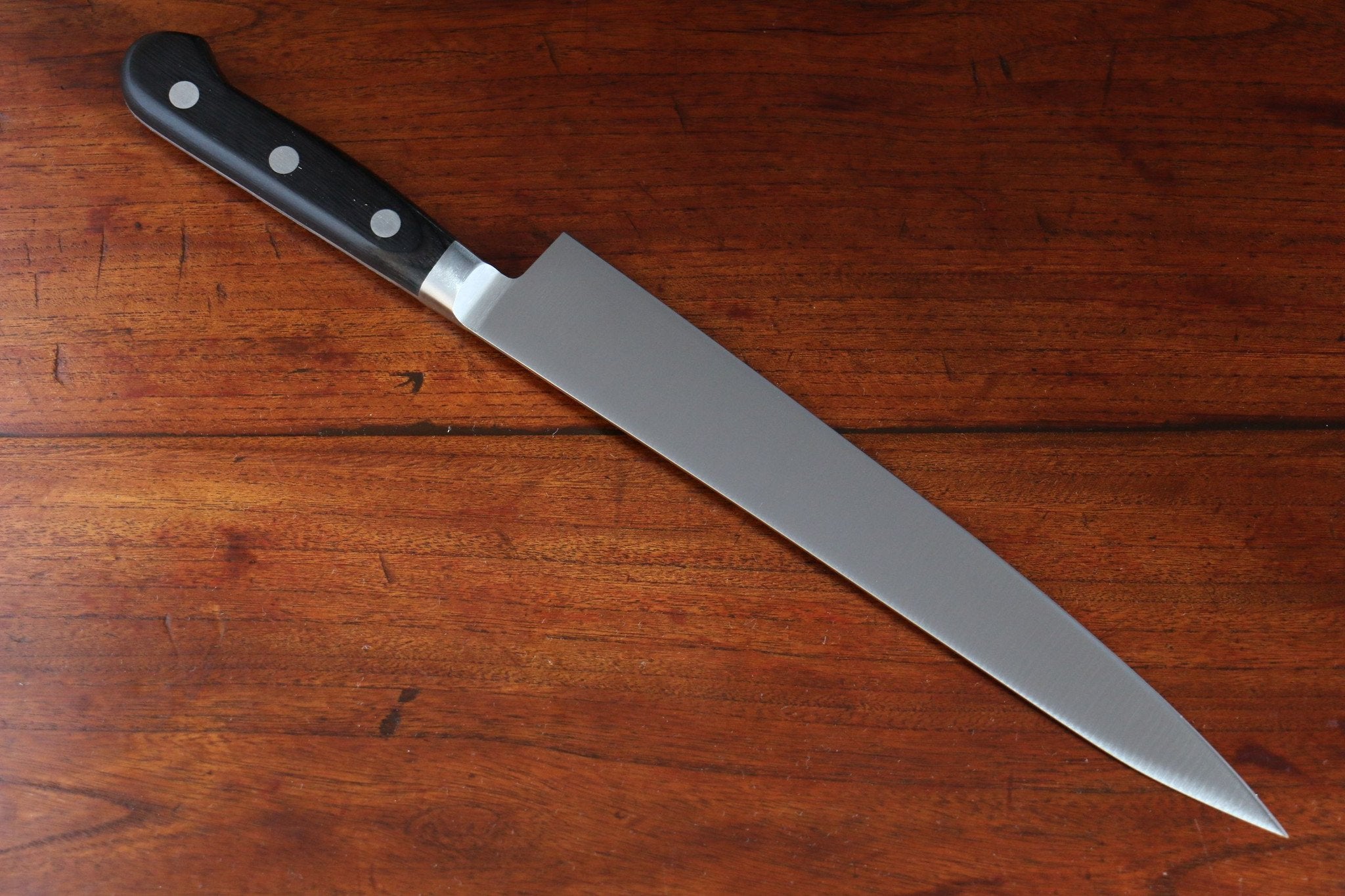 Premium Misono 440 Molybdenum Sujihiki Knife 270mm - Japanese Slicing Knife for Sushi, Meat & Delicate Cutting - Professional Chef's Choice for Precision & Durability