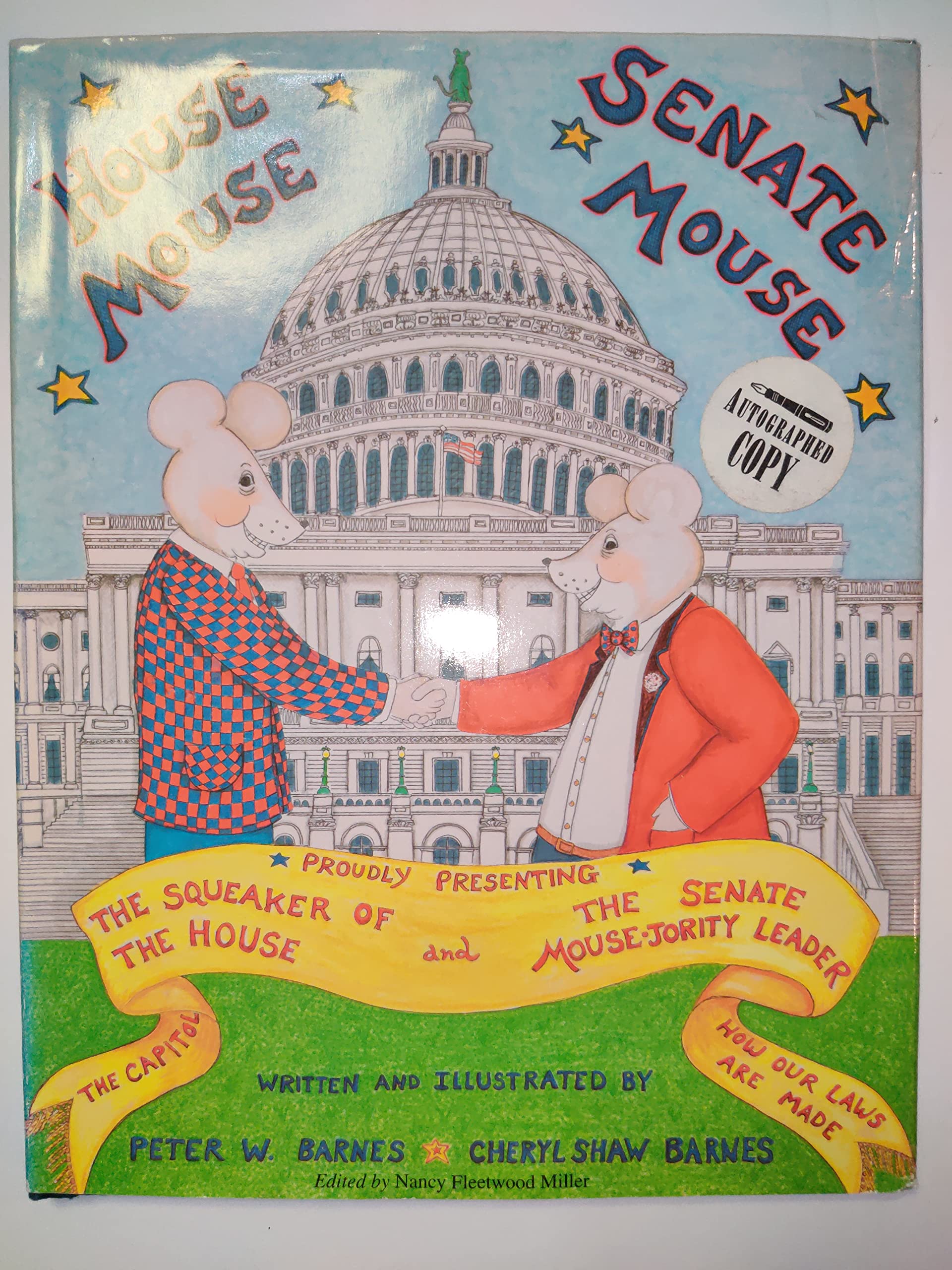 House Mouse vs Senate Mouse - Fun Political Cartoon Book for Kids & Adults | Perfect for Gifts, Education & Political Humor