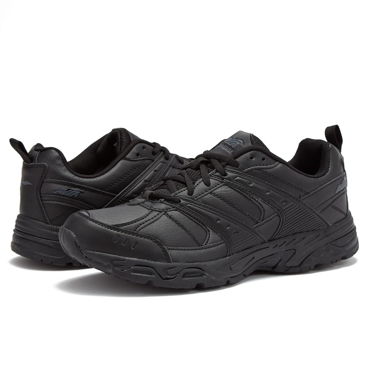 Avia Avi-Verge Men's Athletic Sneakers - Lightweight Cross Training Shoes for Tennis, Pickleball & Walking | Wide & Extra Wide Width Sizes 7-16 | Perfect for Gym, Court & Casual Wear