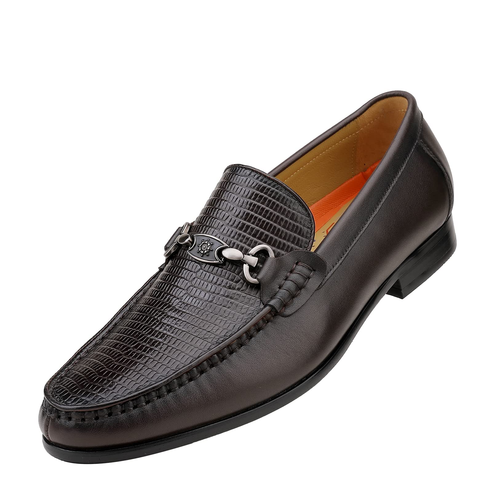 Premium Men's Black Leather Loafers - Handcrafted Dress Shoes for Wedding, Party & Formal Events | Slip-On Comfort & Classic Style