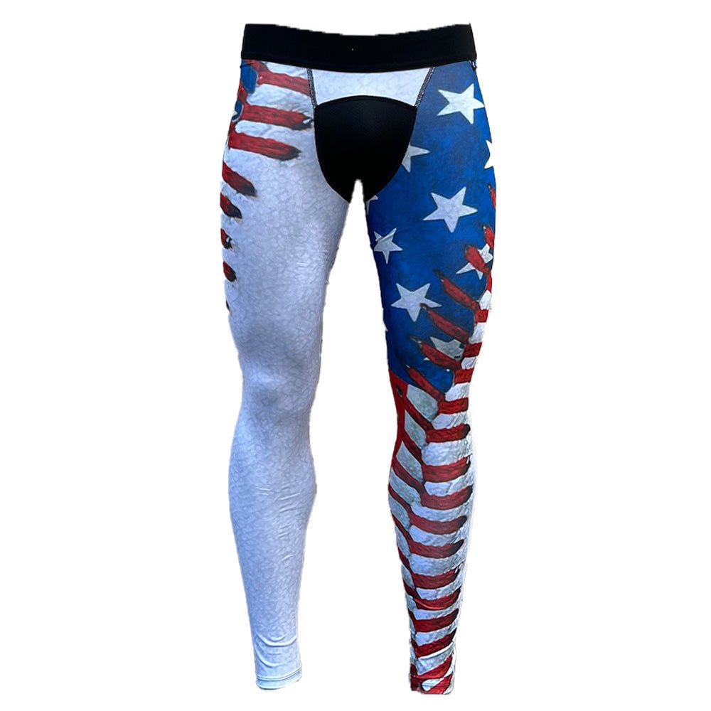 Pastime High-Performance Compression Tights for Running, Yoga & Workouts - Breathable & Supportive Leggings for Women & Men