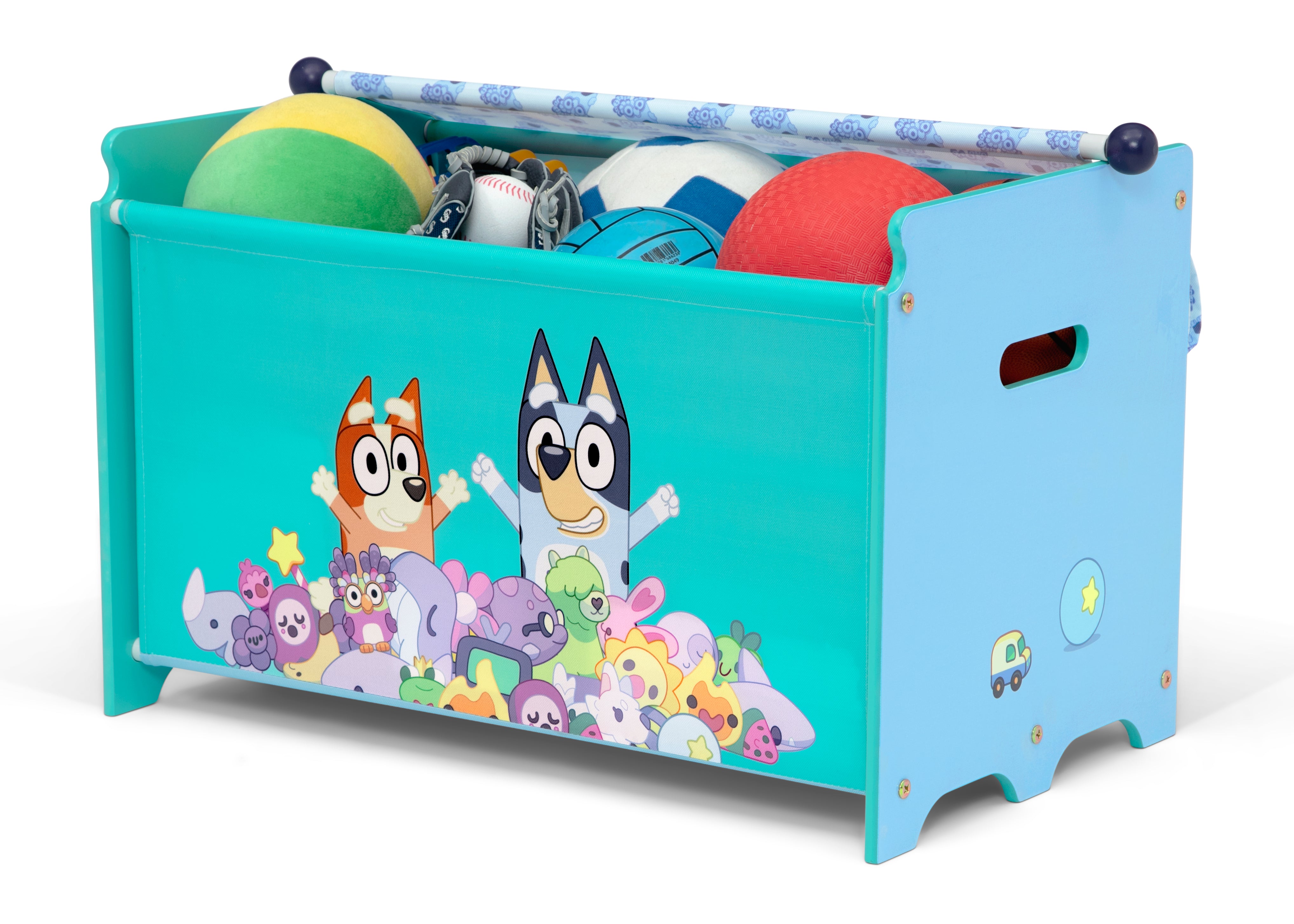 Bluey 3-Piece Toddler Playroom Set - Kids Play Tent, Play Mat & Storage Organizer for Fun Indoor Activities & Playroom Decor