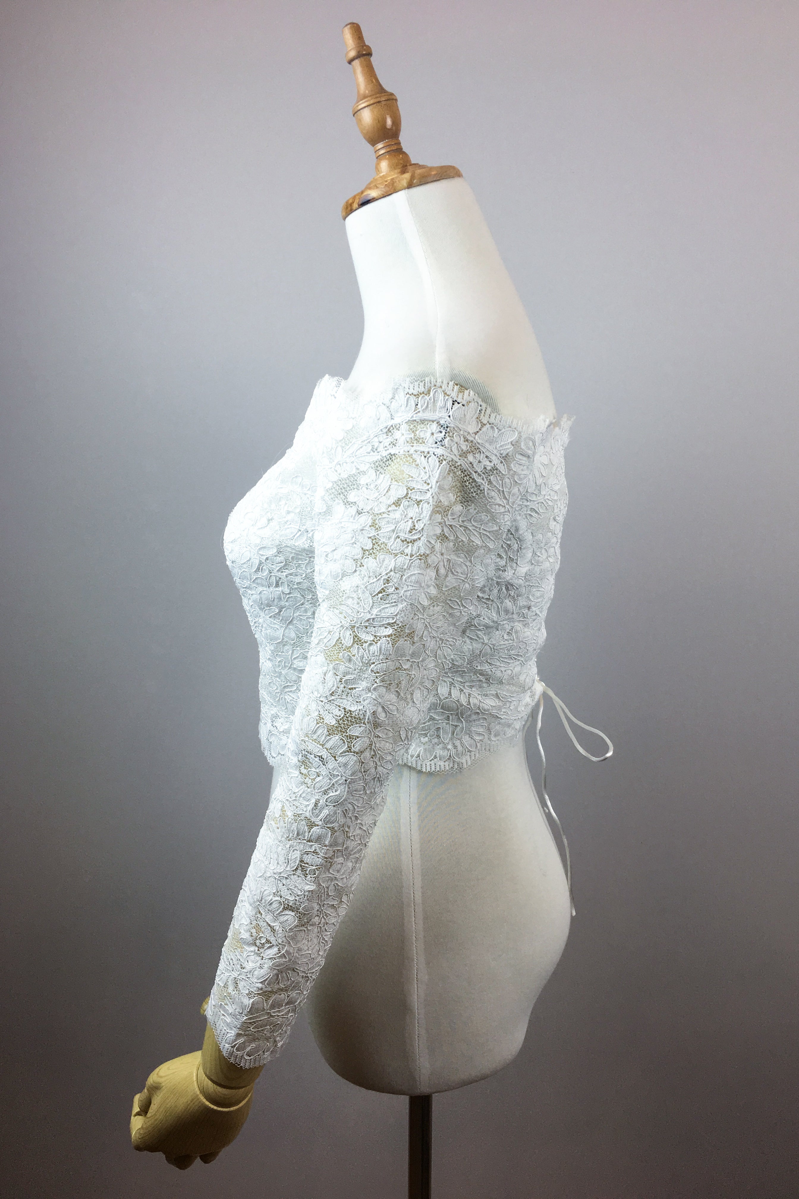 Elegant Lace Bolero Top for Bridal Summer Cover Up - Perfect for Weddings, Beach Parties & Special Occasions