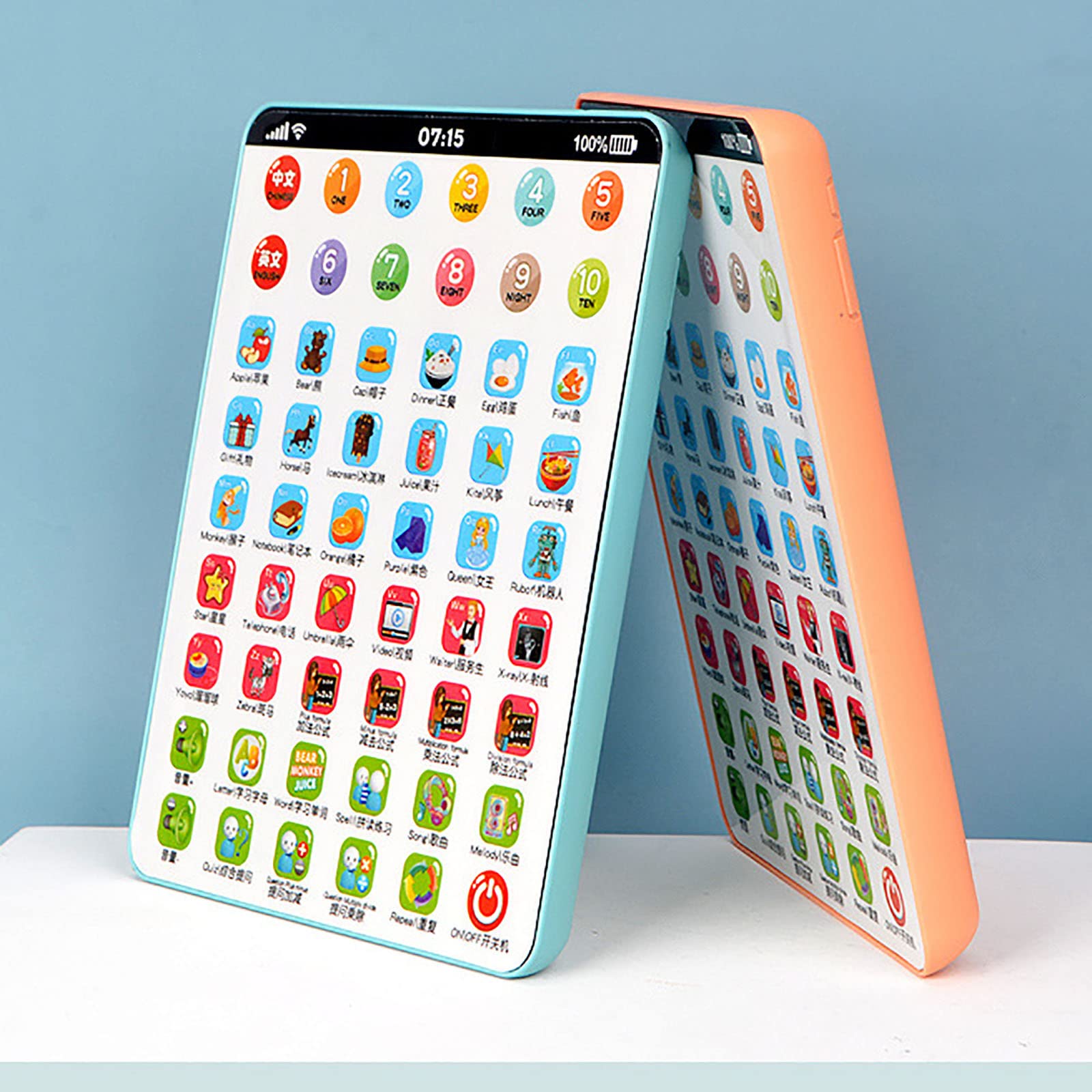Educational Kids Tablet for Autistic Children - Preschool Learning Toys with Alphabet, Numbers, Math & Music | Sensory Learning Device for 2-5 Year Olds | Perfect Gift for Toddlers (Great for Home & Classroom Use)