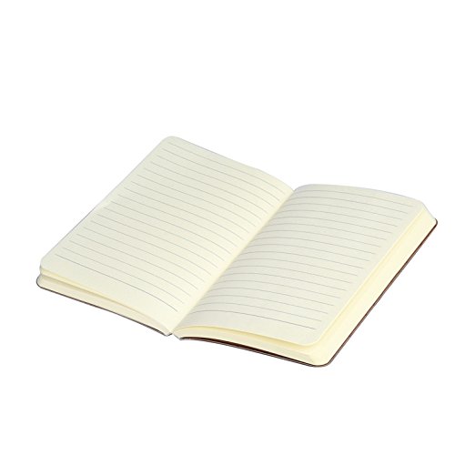 Premium PU Leather Executive Notebook - B6 Pocket Size (4.9