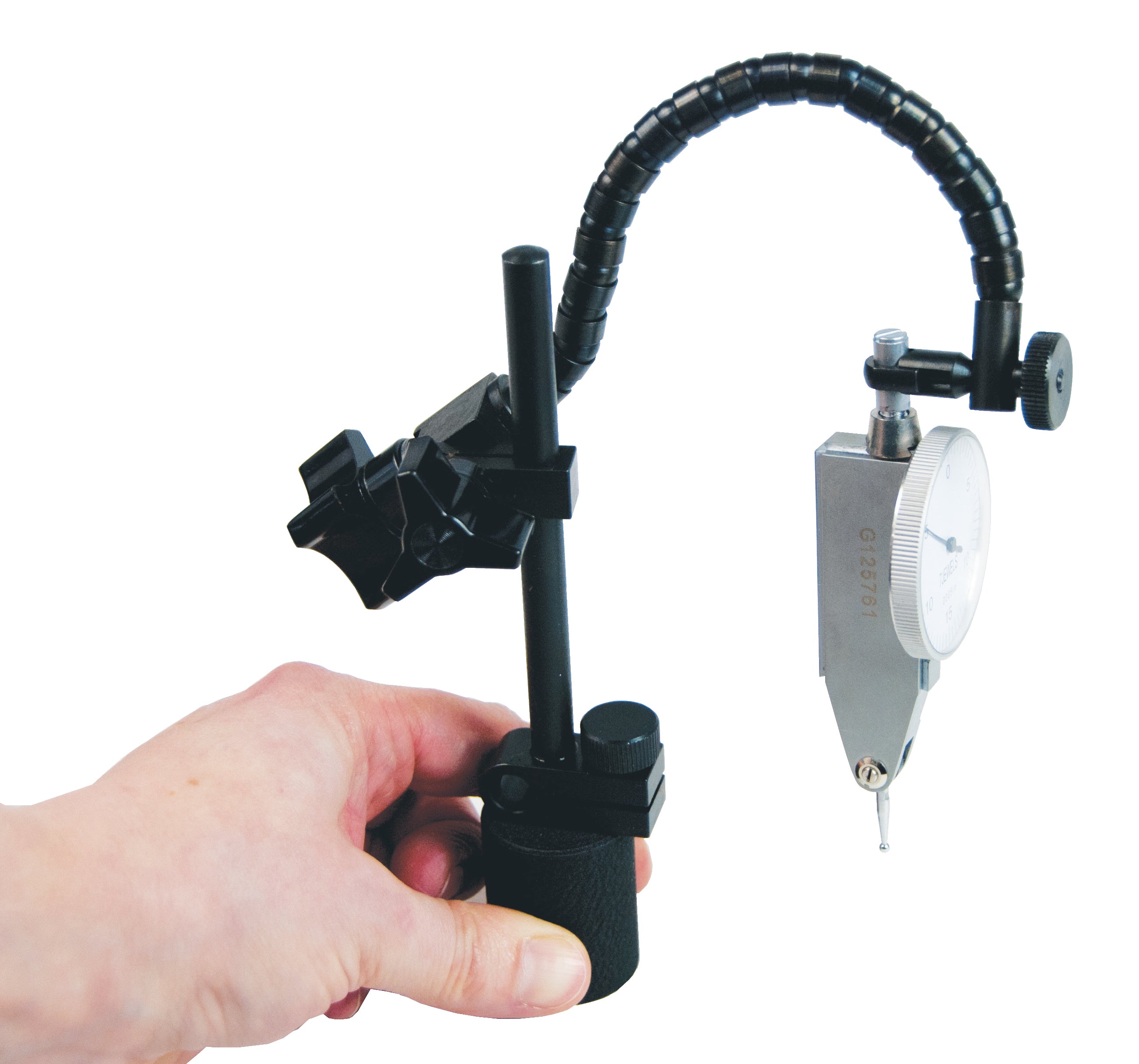 Tom Thumb Magnetic Base Holder - Precision Machining Tool for Metalworking, Drilling & Inspection | Ideal for Workshops, Garages & Industrial Use