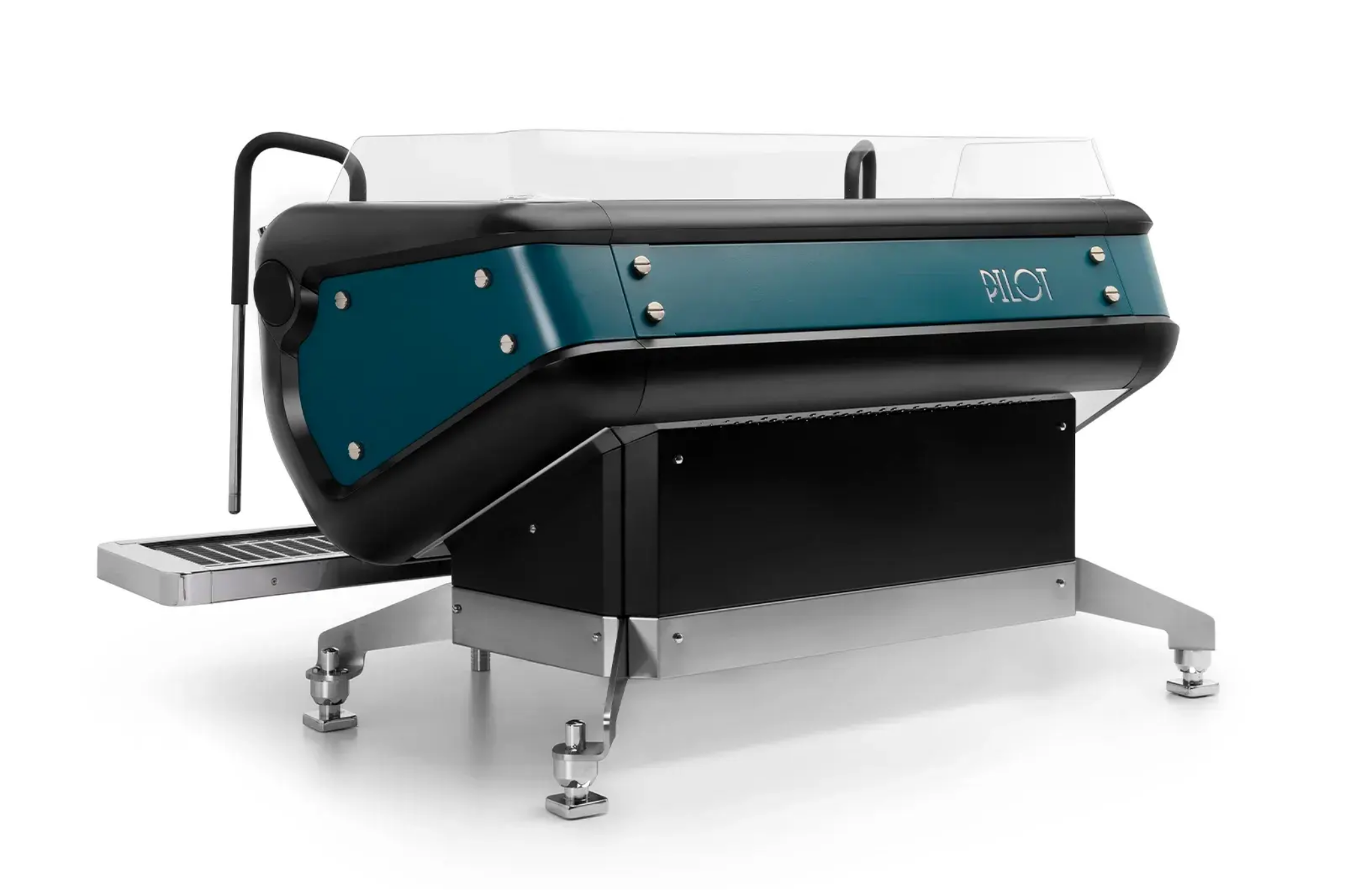 Professional Barista Attitude Pilot 3-Group Espresso Machine - Blue Pilot & Deep Black Options for Coffee Shops & Home Cafes