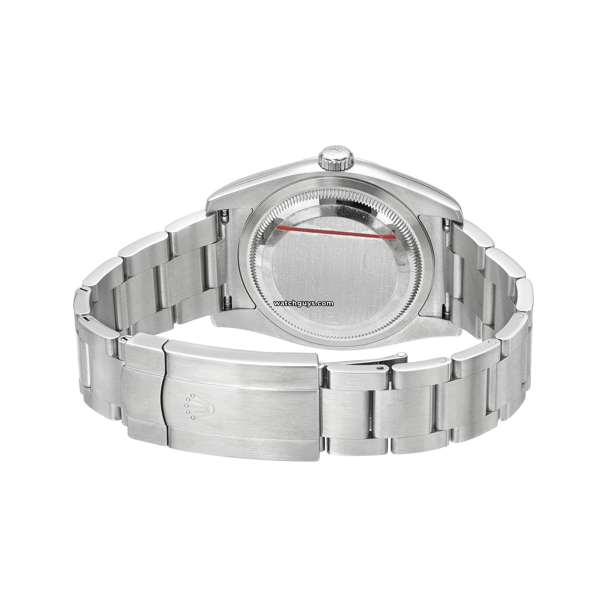 Authentic Rolex Oyster Perpetual 116000 Men's Watch - Black Dial, Stainless Steel - Luxury Dress Watch for Business & Formal Occasions