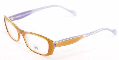 Face A Face Roxan 2 191 Light Tan Plastic Eyeglasses Frame - Handmade in France - Stylish & Durable for Work, Reading & Everyday Wear