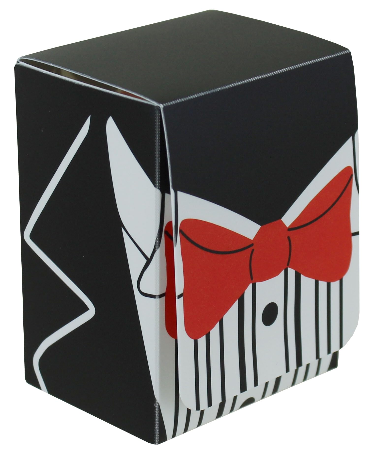 Premium Tuxedo Playing Card Deck Box - Elegant Storage Case for Poker, Blackjack & Magic Tricks - Perfect for Casino Nights, Game Parties & Collectors
