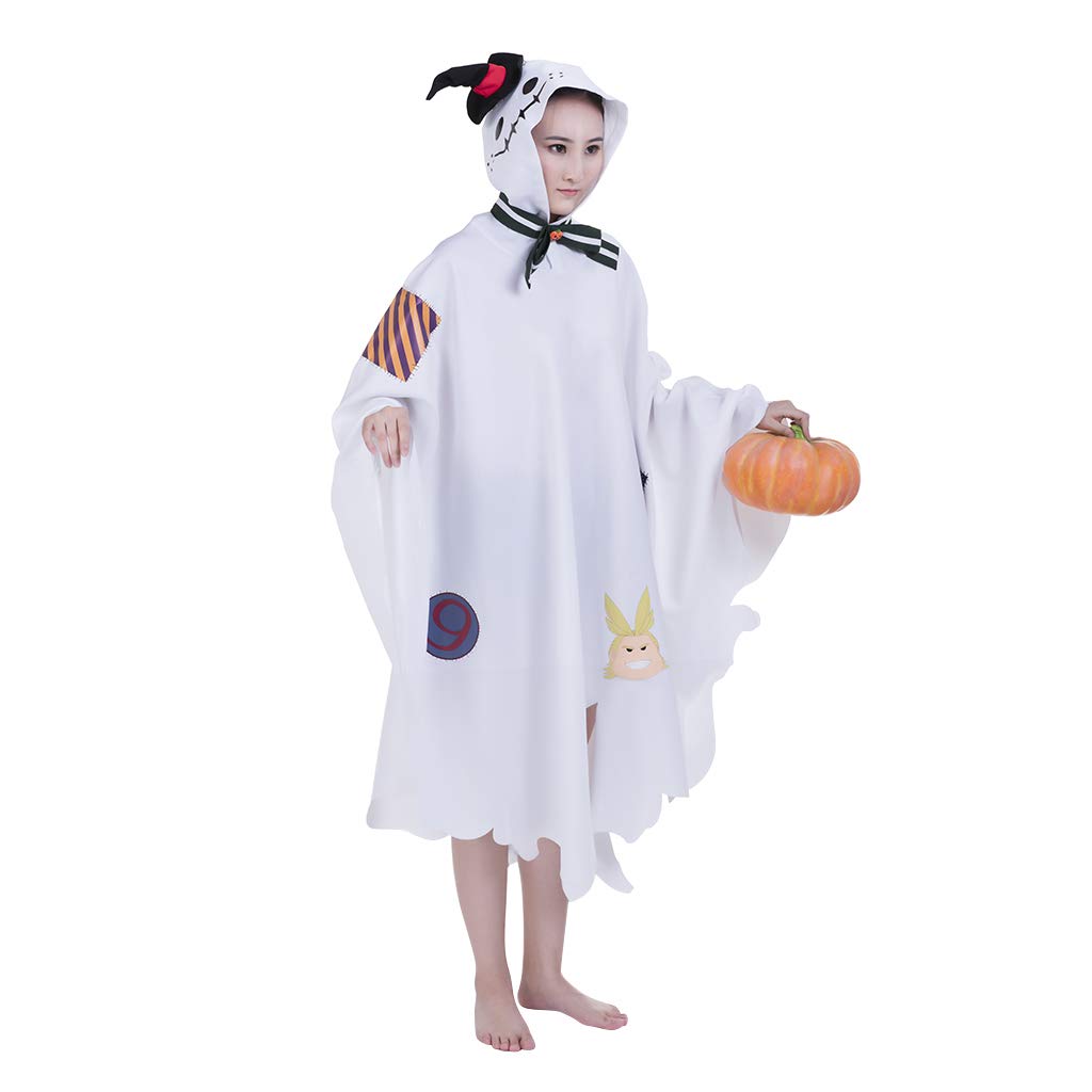 Anime Ghost Izuku Midoriya Cosplay Costume - Deku Halloween Cloak for Cosplay, Halloween Parties & Anime Conventions