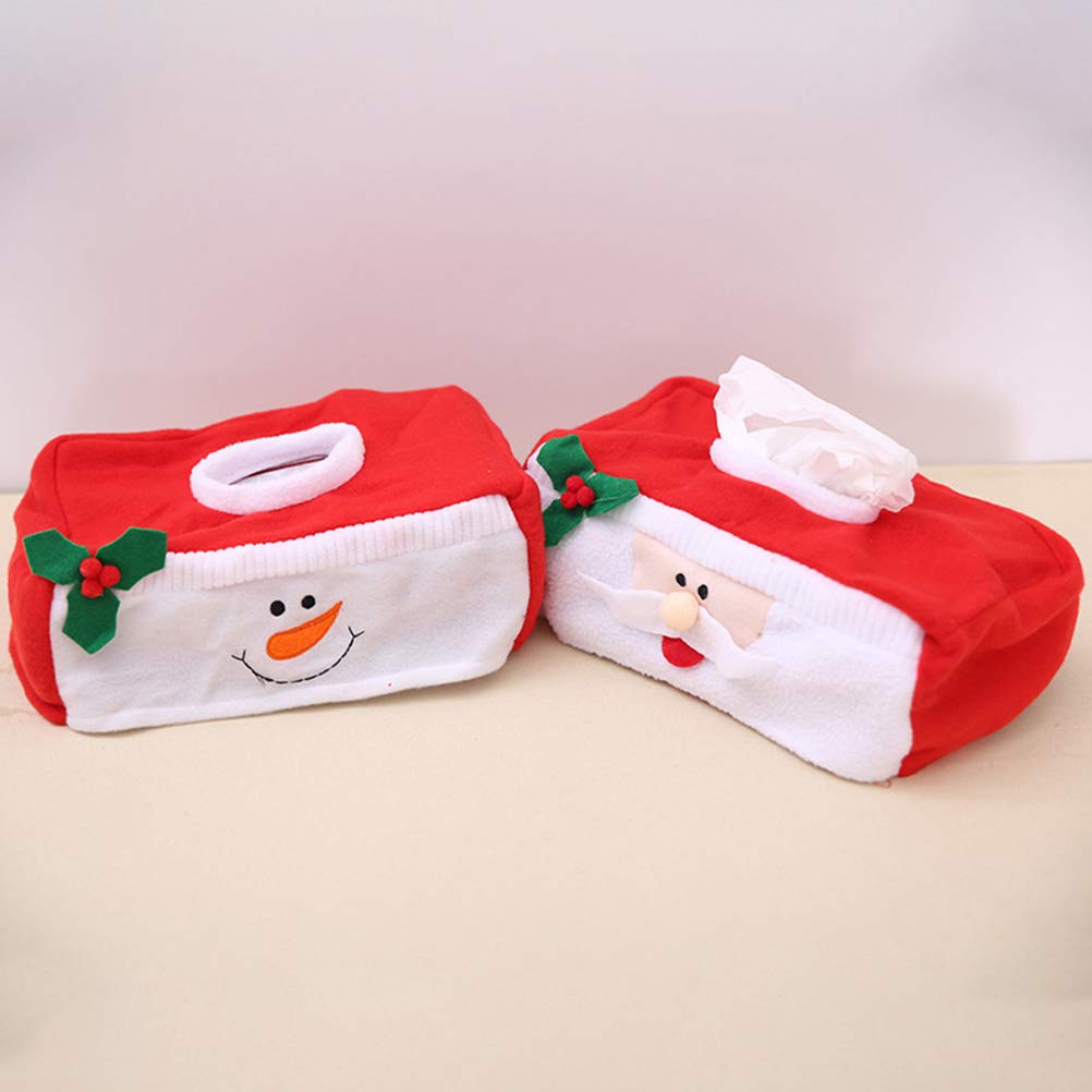 BESPORTBLE 2-Pack Napkin Holder Box - Freestanding Countertop Tissue Dispenser for Kitchen, Bar, Restaurant & Dining Room - Hand Towel Tray & Cocktail Paper Storage Container