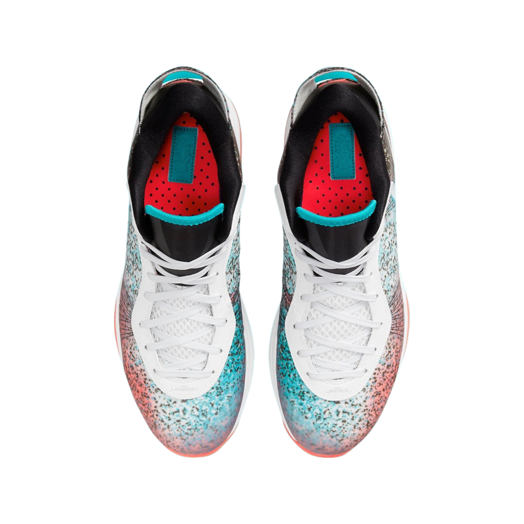 Nike LeBron 8 V2 Low Basketball Shoes - Miami Nights Colorway for Men | Performance Sneakers for Basketball & Casual Wear