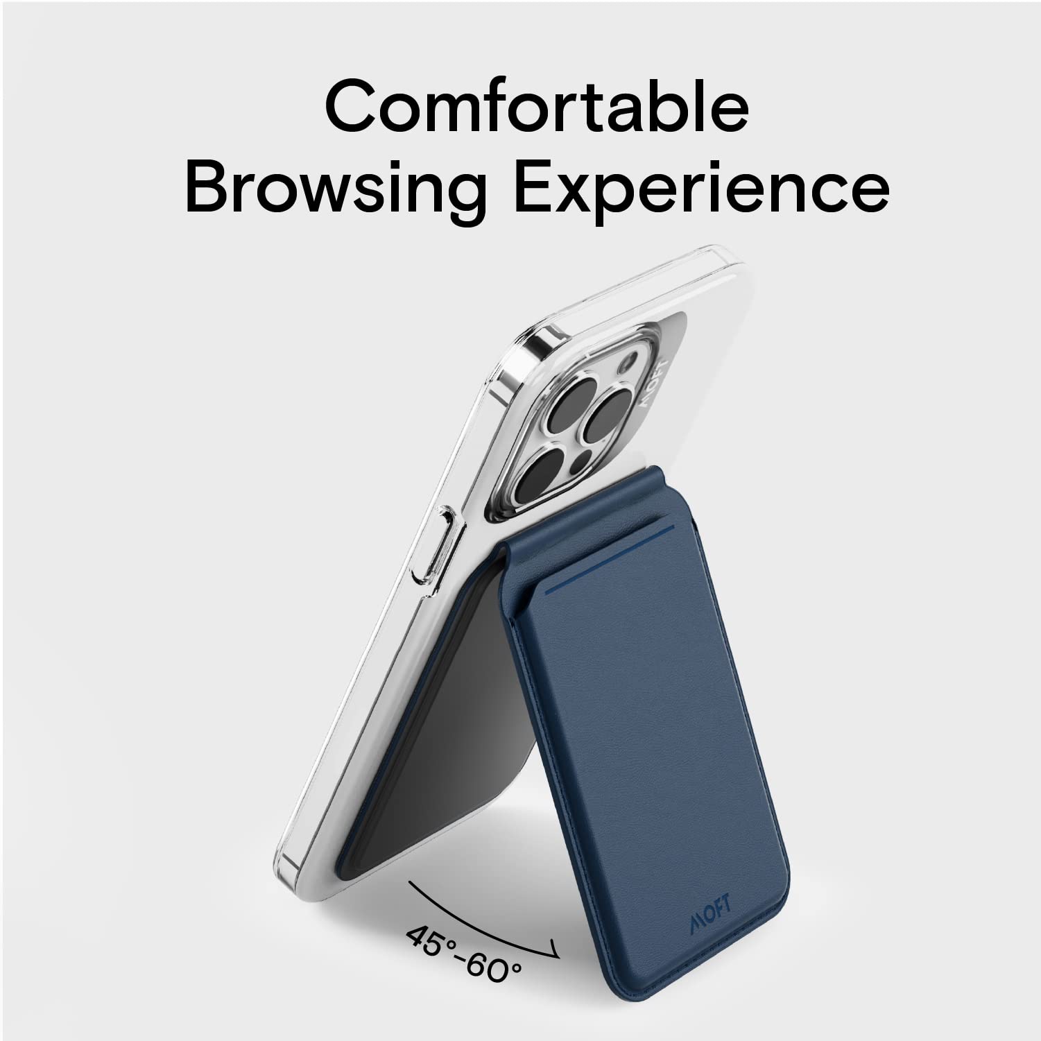MOFT MagSafe Wallet Card Holder for iPhone 16/15/14/13/12 - Slim Magnetic Wallet with ID Window | Holds 1-2 Cards | Adjustable Stand for Phone & Credit Cards | Perfect for Travel, Work & Everyday Use