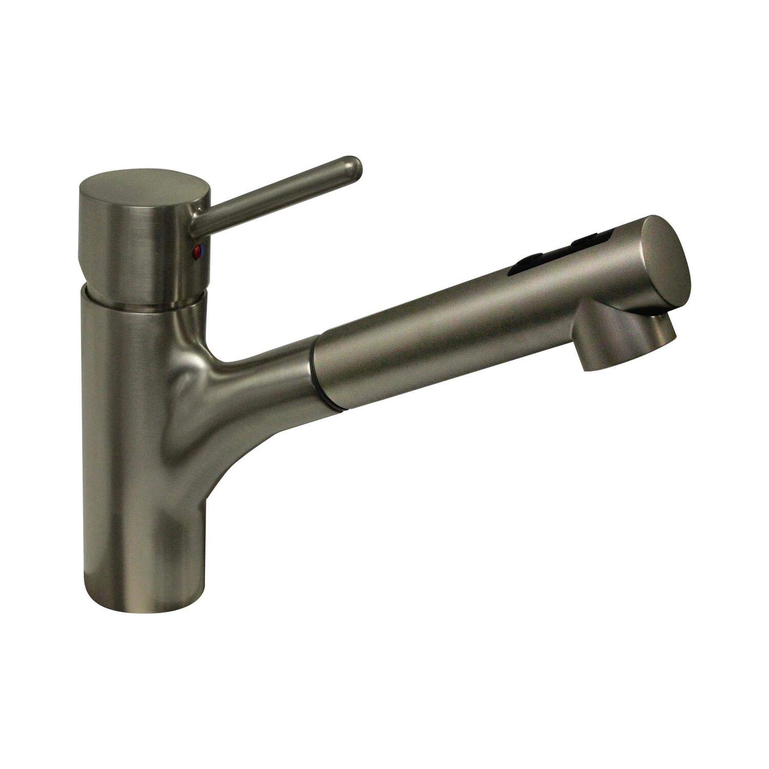 Premium Single Lever Pull-Out Kitchen Faucet with Single Hole Installation - Perfect for Modern Home Cooking & Dishwashing