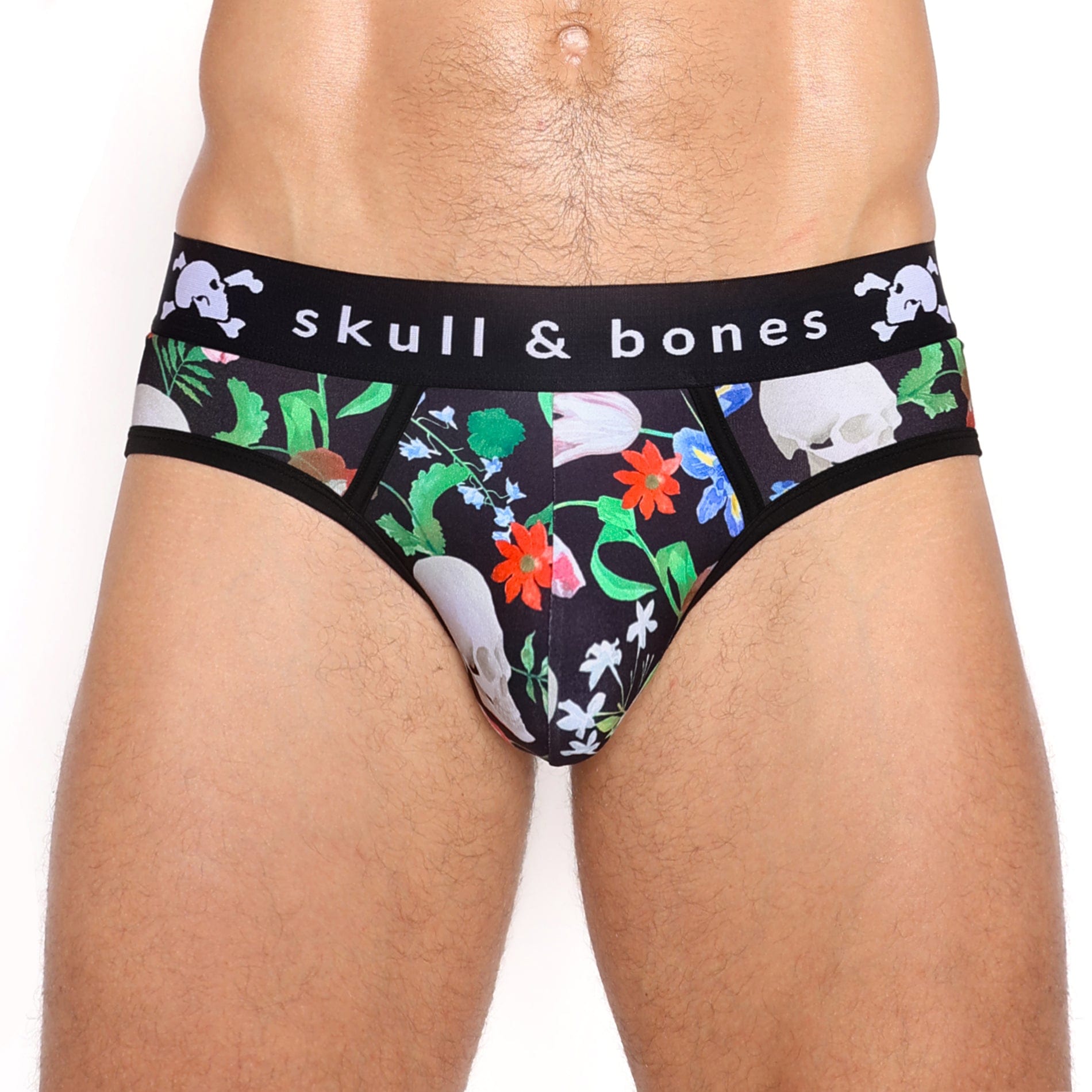 Hand-Painted Dutch Floral Peek-a-Boo Brief - Elegant Lingerie for Women | Perfect for Romantic Nights & Boudoir Photography