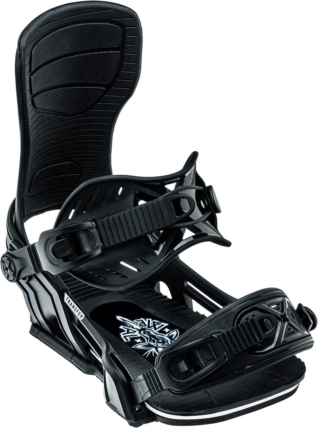 Bent Metal Transfer Men's Snowboard Bindings - High-Performance Snowboard Bindings for All-Mountain Riding - Perfect for Freestyle, Powder & Park Snowboarding