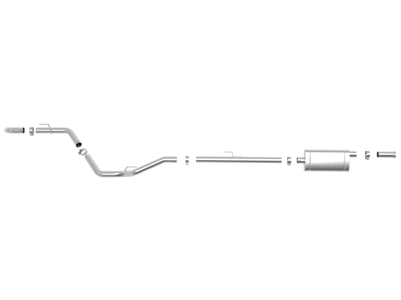 AFE Apollo GT Cat Back Exhaust System for Jeep Gladiator 3.6L V6 (2020-2025) - High Performance Exhaust Upgrade for Off-Road & Street Driving