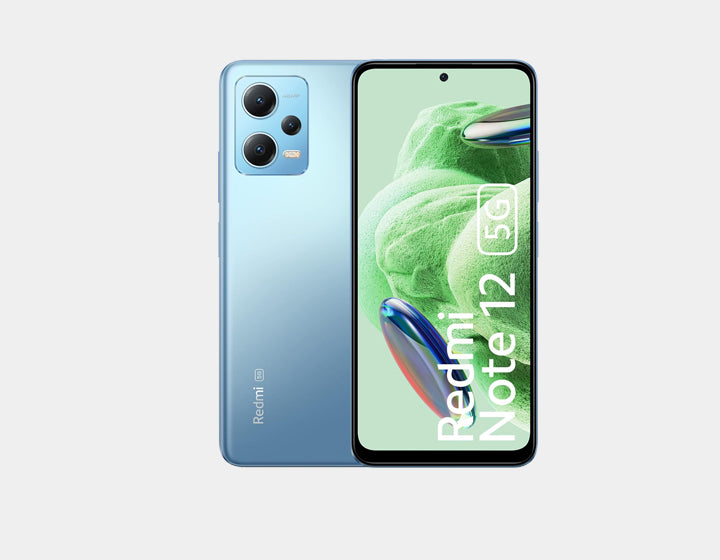 Xiaomi Redmi Note 12 5G Smartphone - 128GB ROM 4GB RAM - Dual SIM GSM Unlocked - Blue - Perfect for Gaming, Streaming & Work