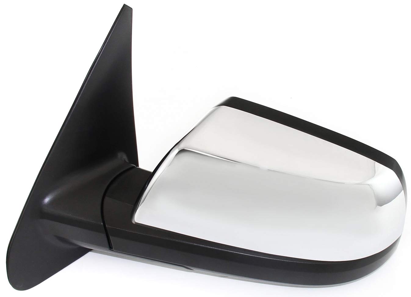 2007-2013 Toyota Tundra Driver Side Power Heated Mirror with Signal Light, Memory & Puddle Lamp - Chrome Kool Vue Replacement for Enhanced Visibility and Safety in Winter Driving