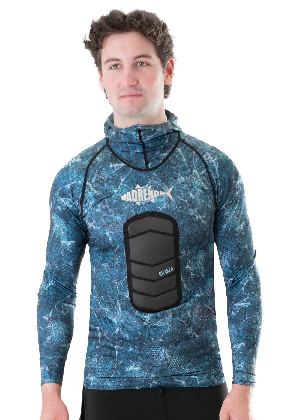 Adreno Kwakea Men's Lycra Performance Top - Breathable & Stretchable for Workouts, Running & Gym Training
