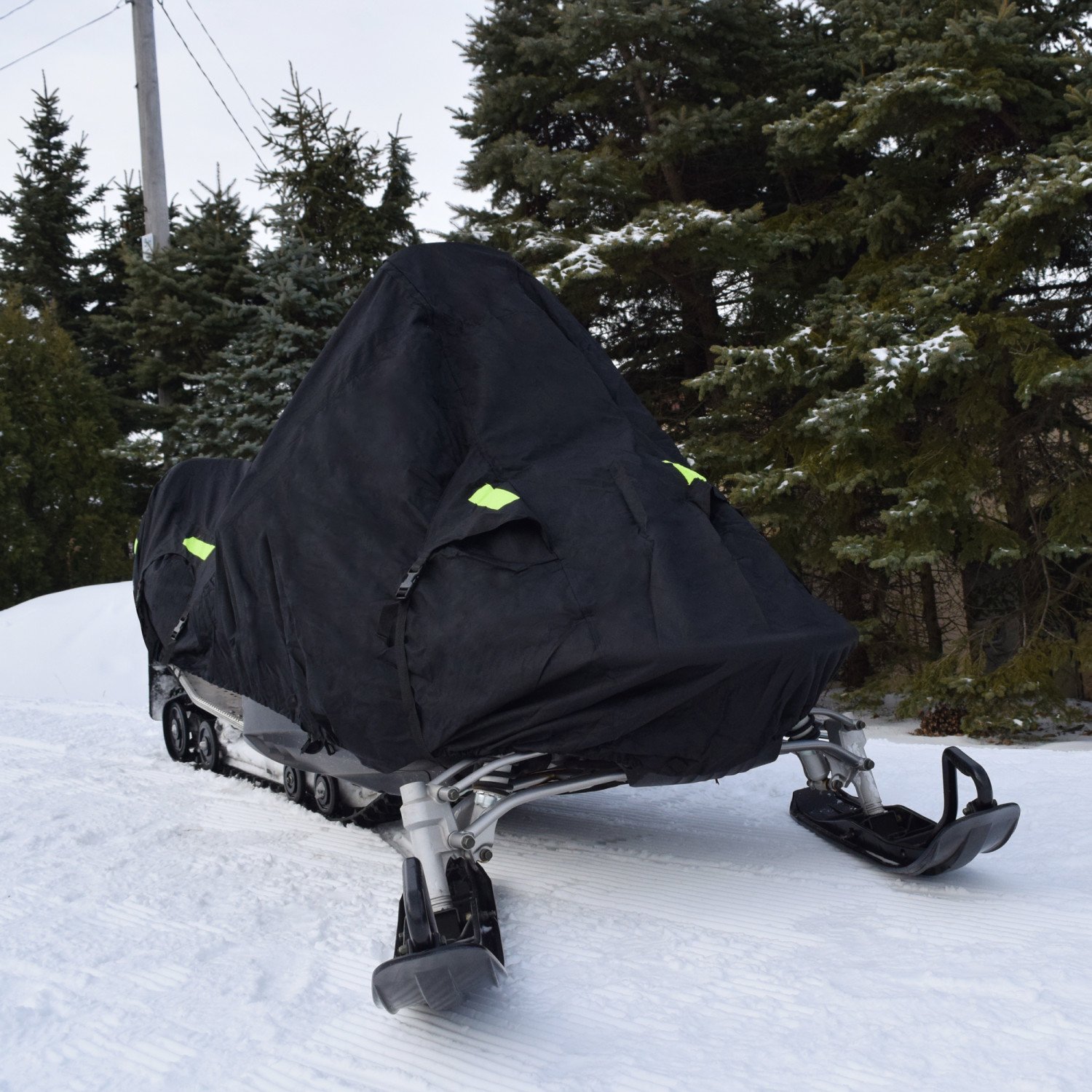 Budge Sportsman Snowmobile Cover - Heavy Duty, Waterproof, Trailerable for 145