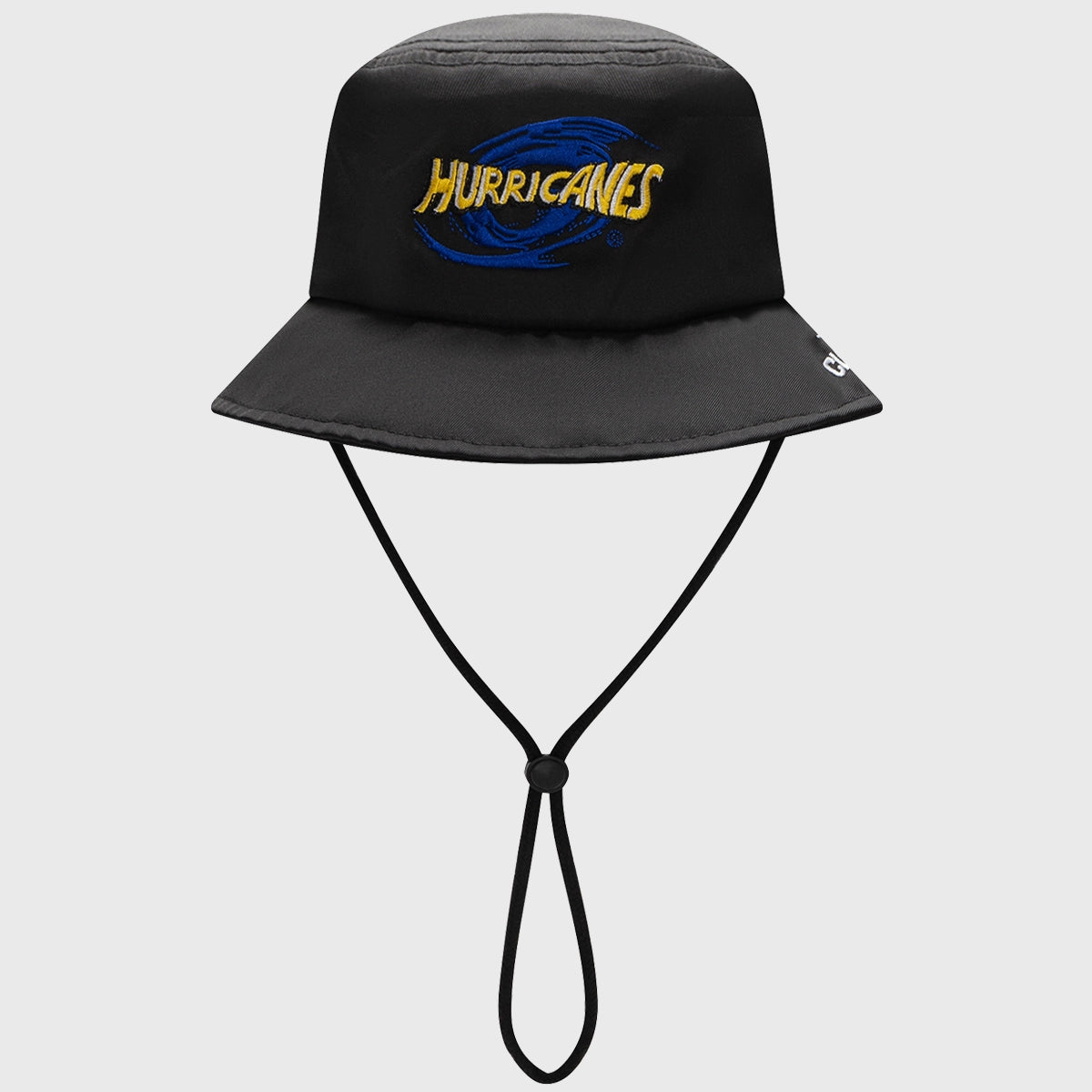 2025 Classic Hurricanes Super Rugby Bucket Hat - Black | Adjustable Sun Hat for Outdoor Sports, Beach & Summer Activities