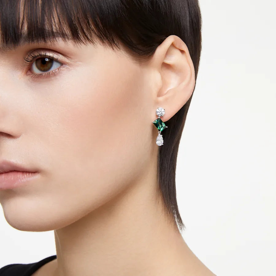 Mesmera Drop Earrings for Women - Elegant Dangle Earrings with Crystal Accents | Perfect for Parties, Weddings & Evening Events