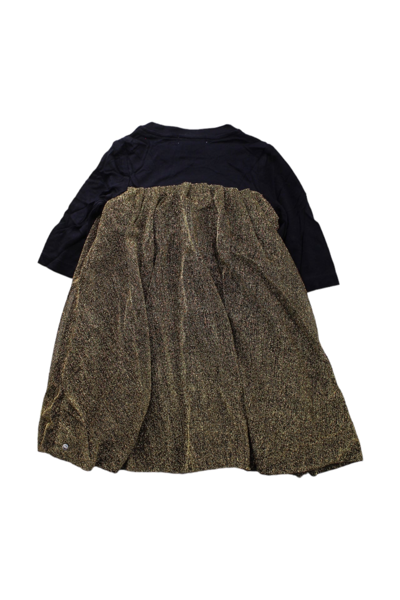 Stylish Long Sleeve Dress for Toddlers 2T-4T | A for Apple Print | Perfect for Playdates, Preschool & Family Photos