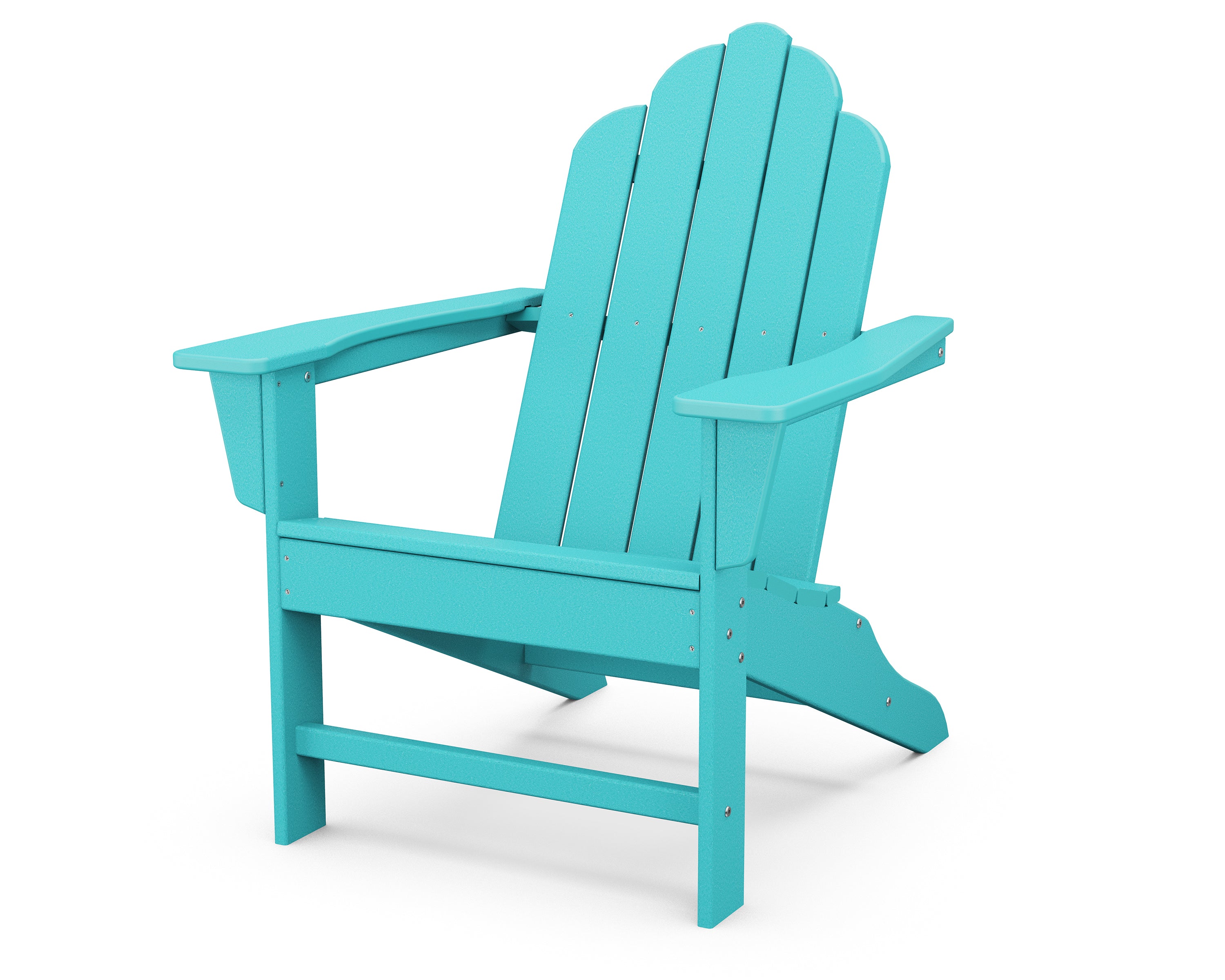 POLYWOOD Long Island Adirondack Chair - Durable Outdoor Furniture, All-Weather Resin, Comfortable Patio Seating for Garden, Poolside & Backyard Relaxation