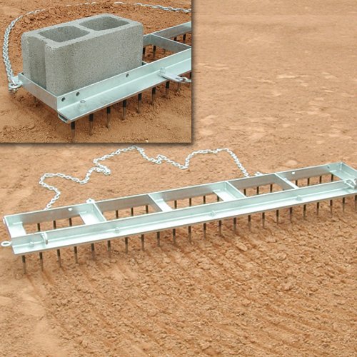 BSN Big League Field Drag - Professional Baseball Field Maintenance Equipment for Perfect Infield Grooming | Ideal for Sports Fields, Stadiums, and Training Facilities
