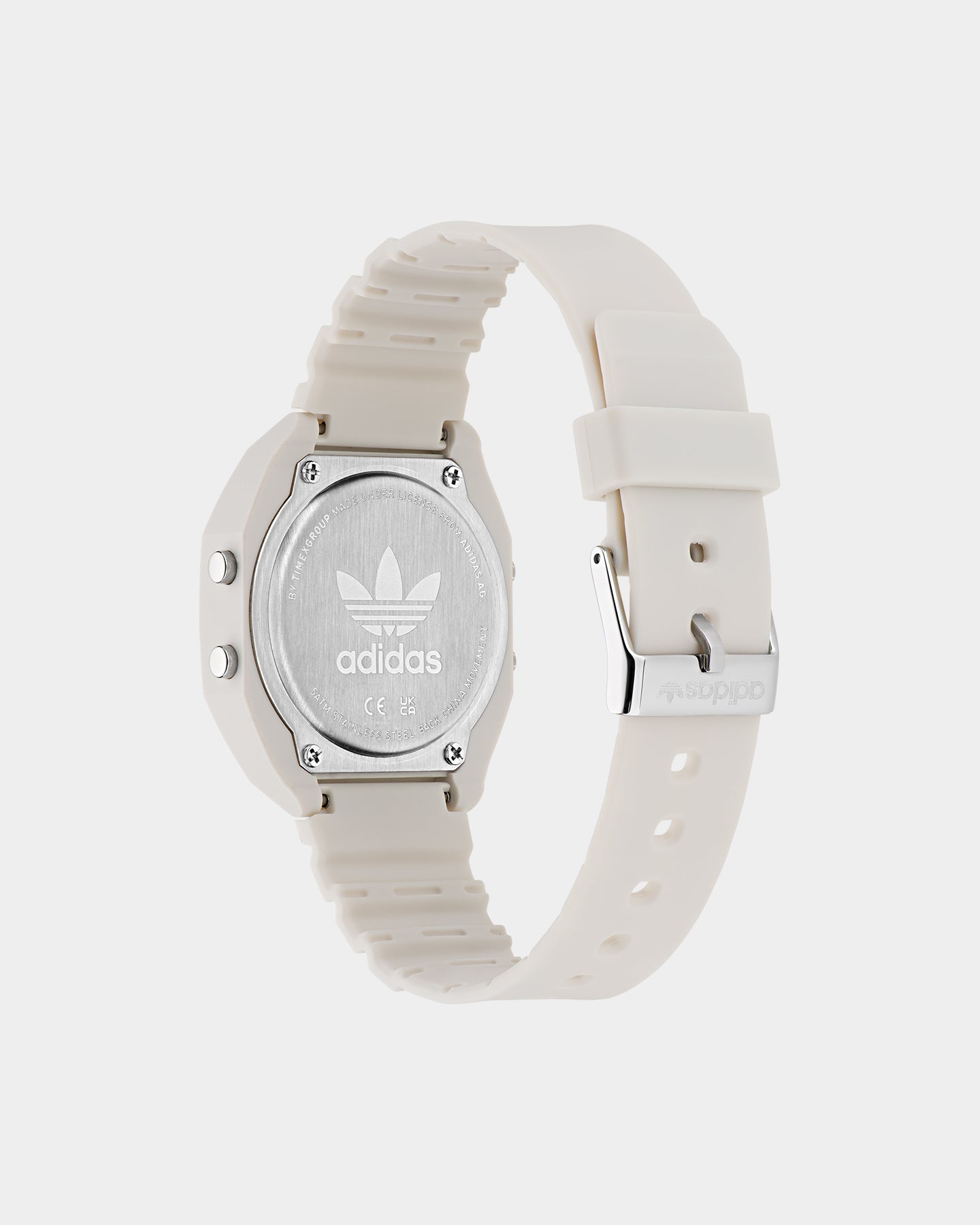 Adidas Digital Two Watch - Silver/Green Sports Watch for Men & Women - Perfect for Running, Gym & Outdoor Activities
