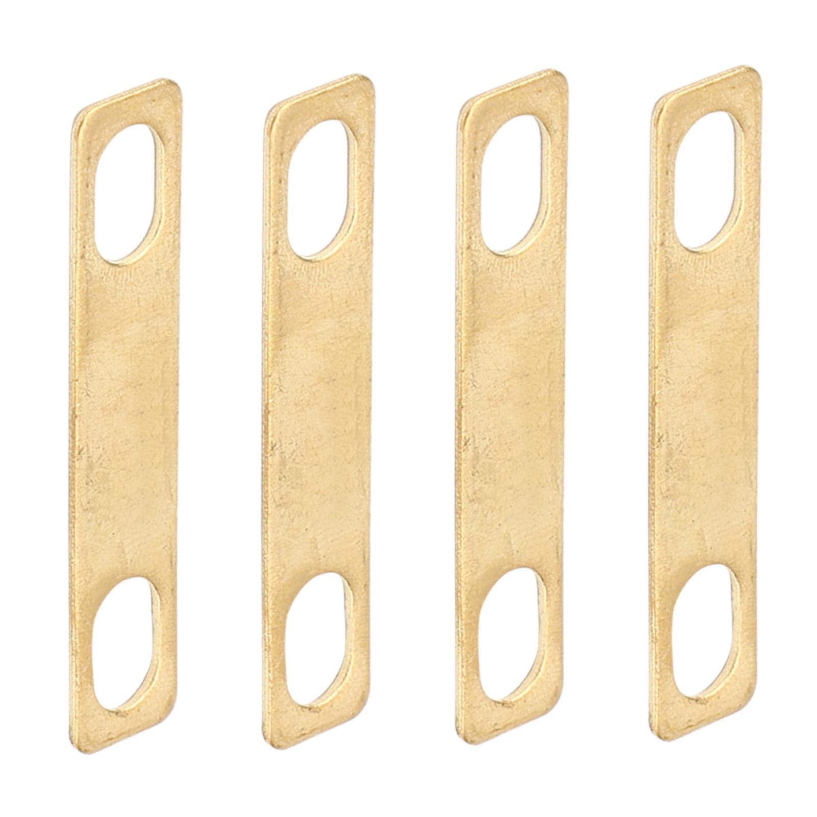High-Quality Guitar Neck Shims 4Pcs Set (0.2mm/0.5mm/1mm) - Precision Bass & Guitar Accessories for Perfect Neck Angle Adjustment - Ideal for DIY Guitar Repair & Setup