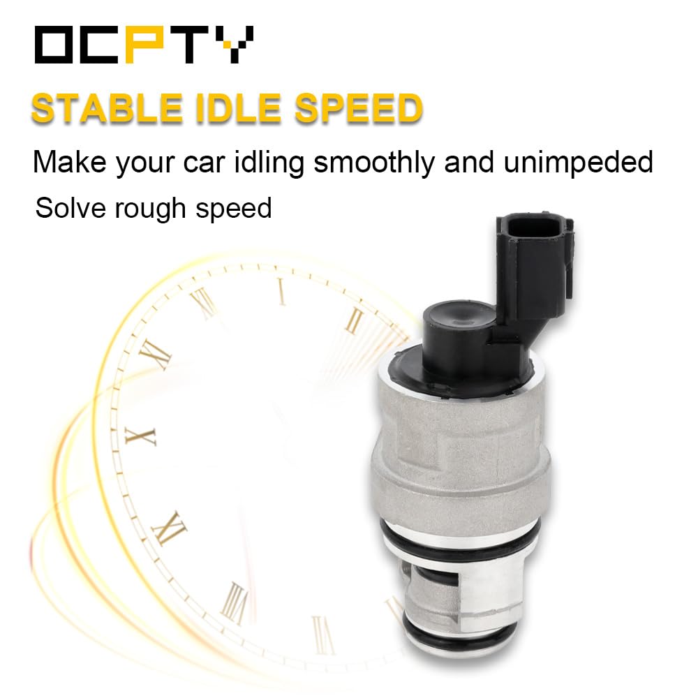 OCPTY 4861552AC New Idle Air Control Valve - Compatible with Dodge Aspen, Dakota, Durango, Ram 1500/3500 & Jeep Liberty, TJ, Wrangler - Improve Engine Performance & Fuel Efficiency - Perfect for Off-Roading & Daily Commuting