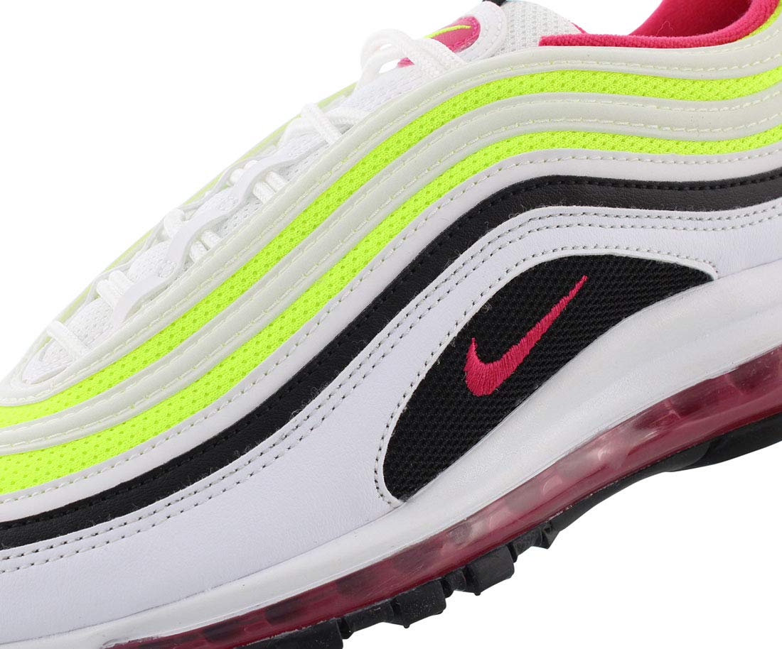 Nike Men's Air Max 97 Running Shoes - Rush Pink (Style: CI9871-100) | Lightweight Cushioned Sneakers for Jogging, Gym Workouts & Casual Wear
