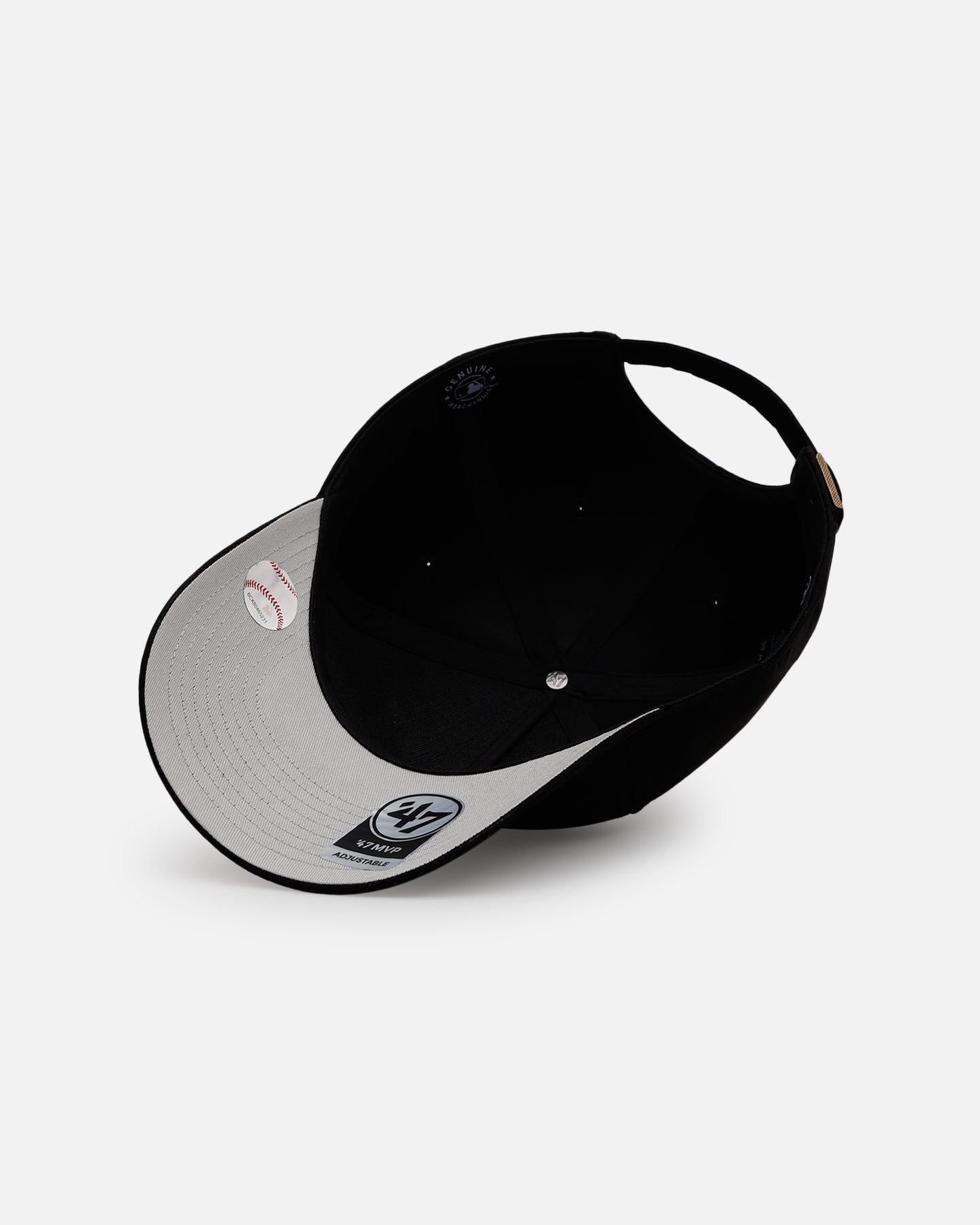 47 Brand Boston Red Sox Ultrasuede 47 MVP Adjustable Strapback Hat - Black/White Baseball Cap for Men - Perfect for Games, Fan Gear & Streetwear Fashion