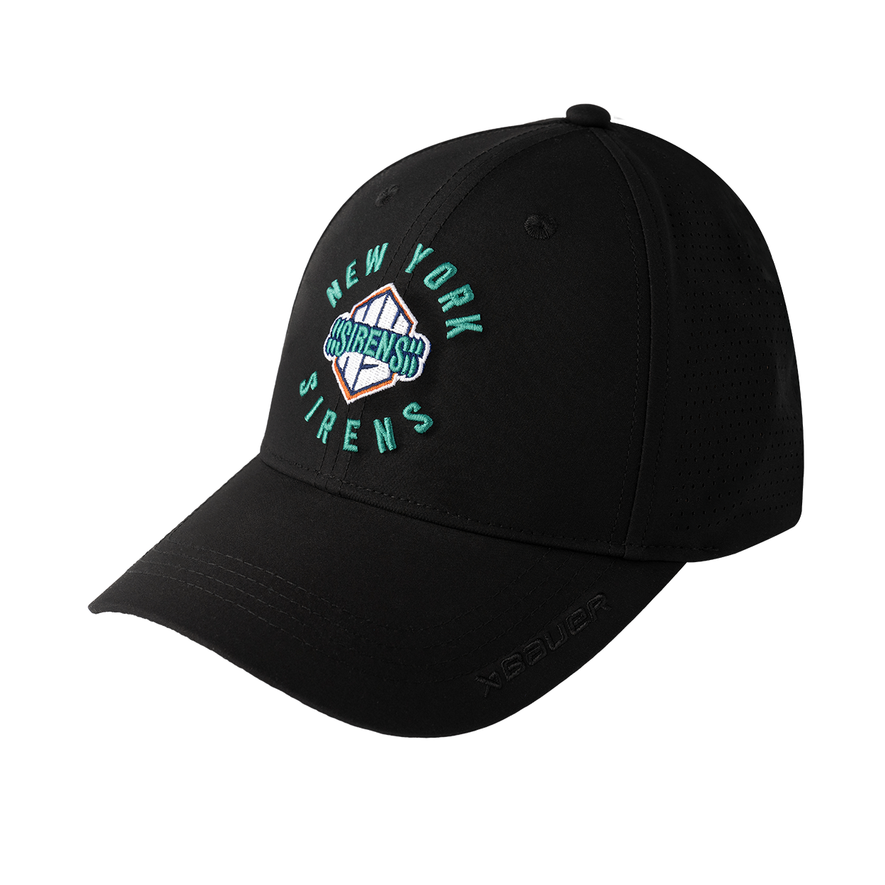 Bauer PWHL Performance Hat for Women - New York Sirens Hockey Team Official Cap - Breathable Adjustable Baseball Cap for Sports, Outdoor Activities & Fan Support