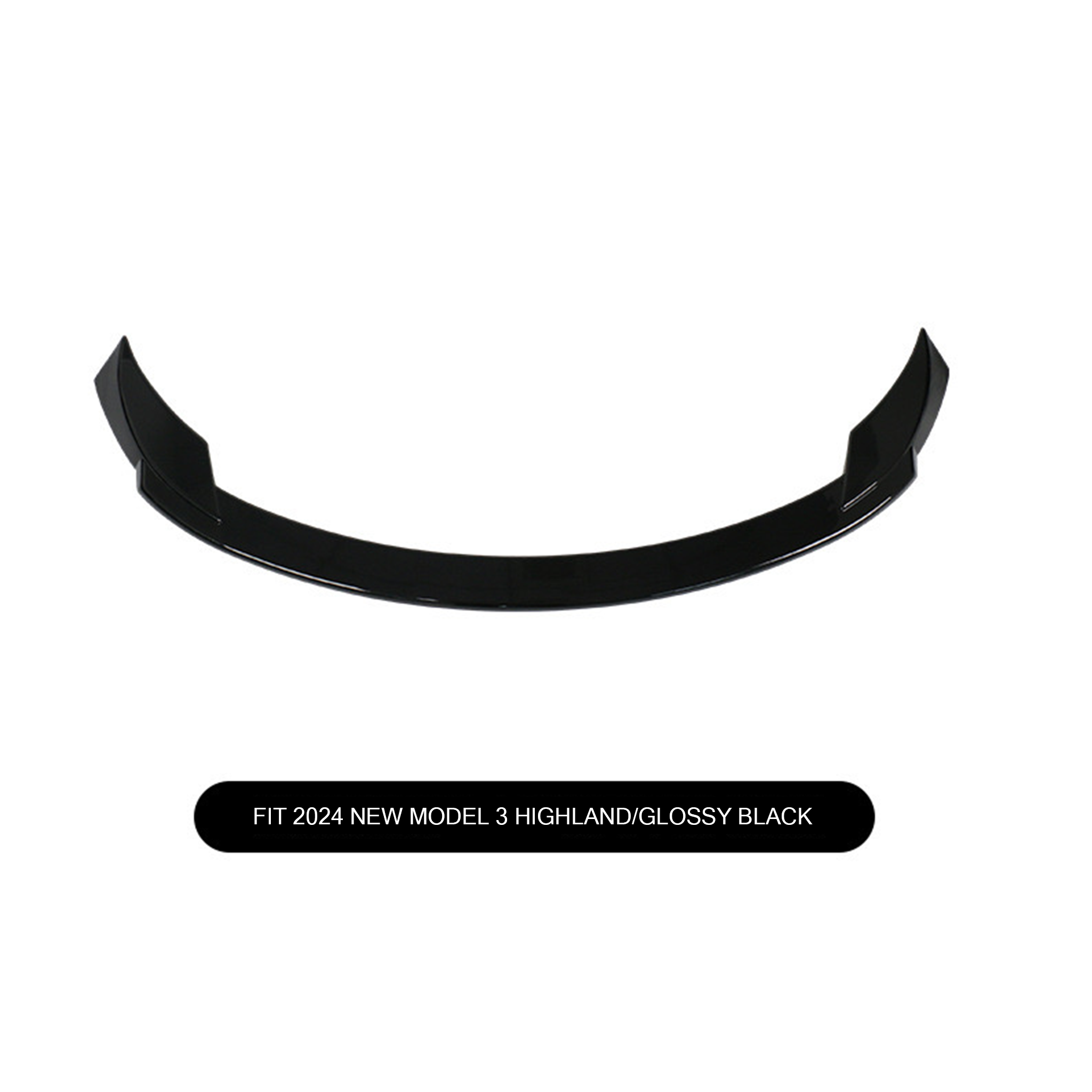 High-Performance Sporty Rear Spoiler for Tesla Model 3 & 2024+ Model 3 Highland - Aerodynamic Carbon Fiber Design - Perfect for Street Racing & Car Enthusiasts (EU Market Exclusive)