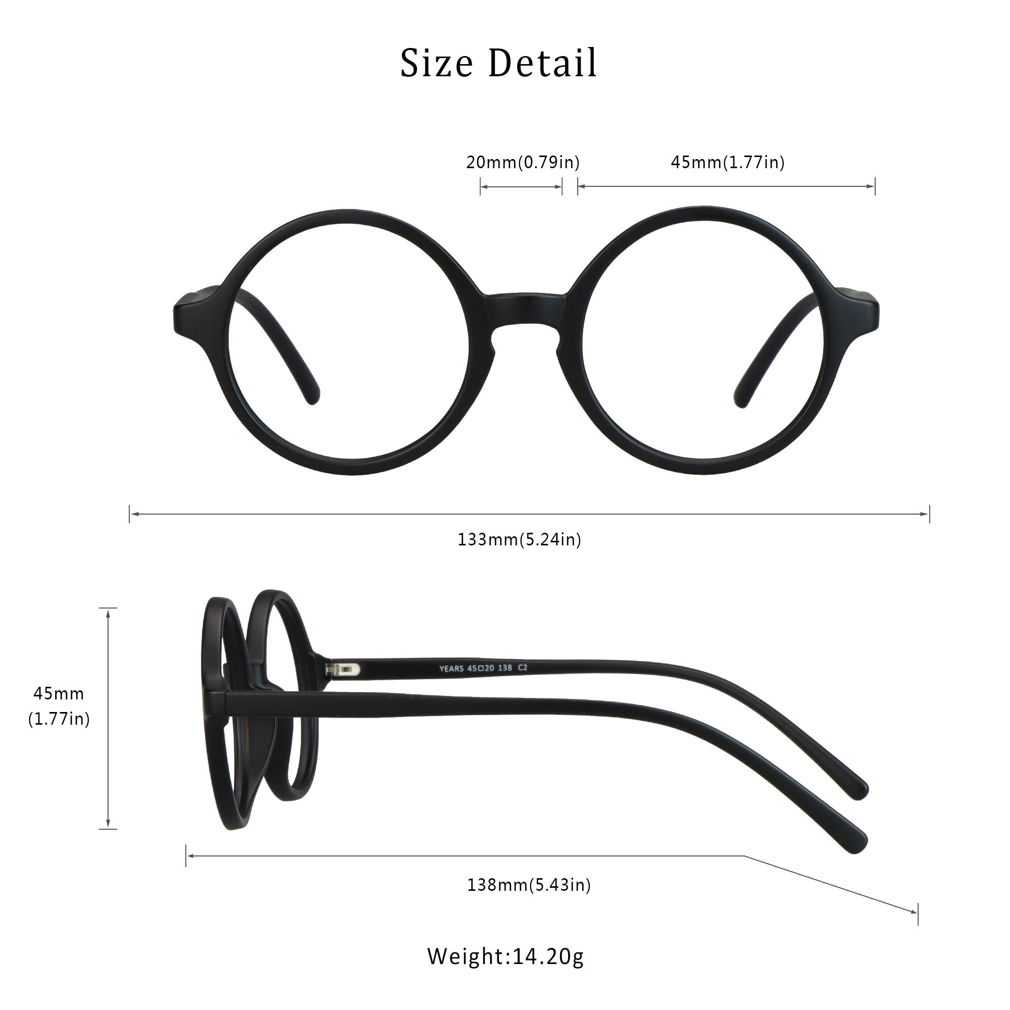 Blue Light Blocking Glasses for Women & Men - Anti Eyestrain Computer Reading Glasses with +3.75 Magnification - Gaming & TV Glasses, Anti Glare (Black) - Perfect for Office Work, Online Classes & Nighttime Screen Use