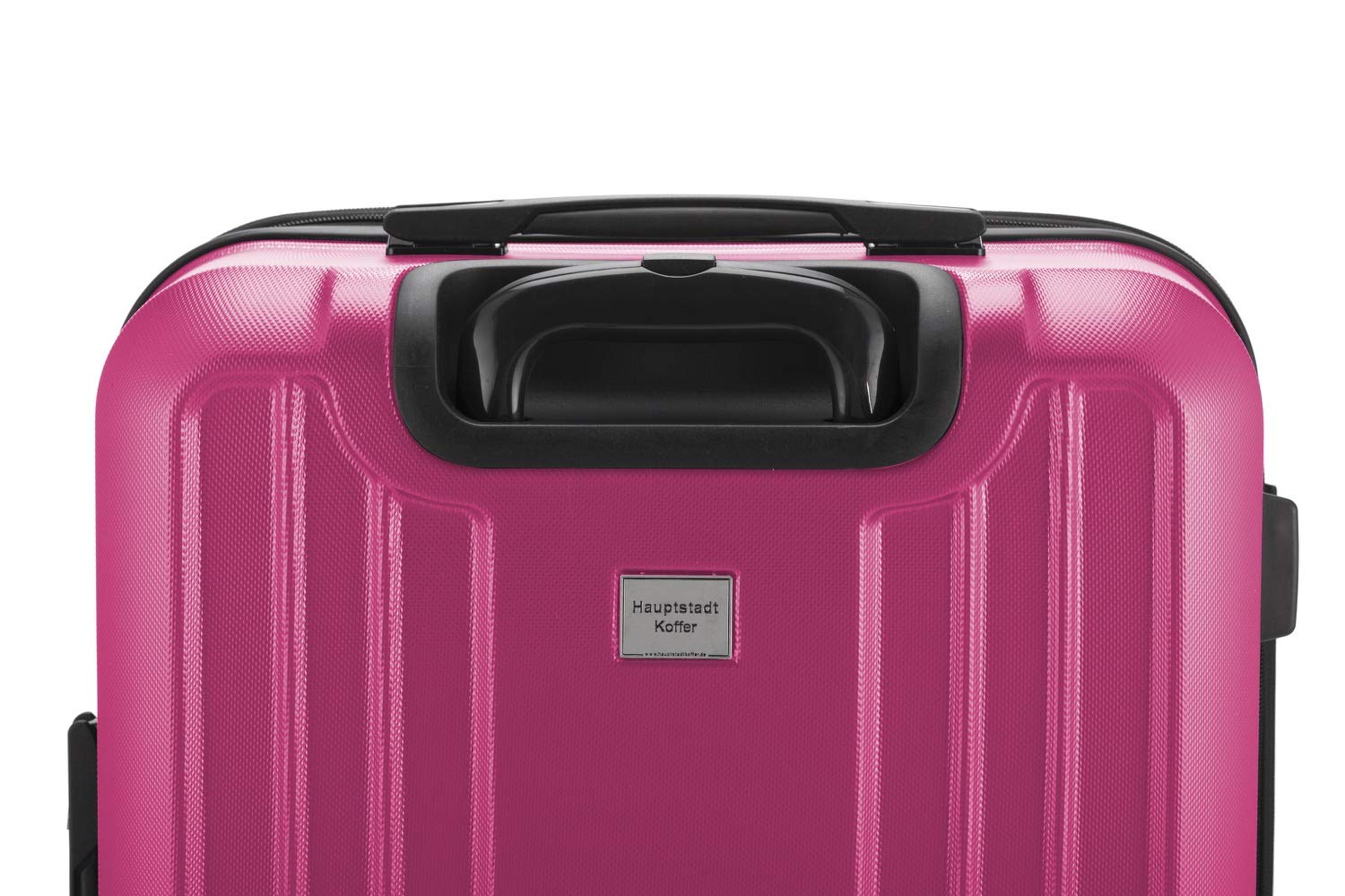 Unisex Pink Glossy 65cm Cabin Luggage - Lightweight Carry-On Suitcase for Business Travel & Weekend Getaways | Perfect for Airplane Overhead Bin & Train Trips
