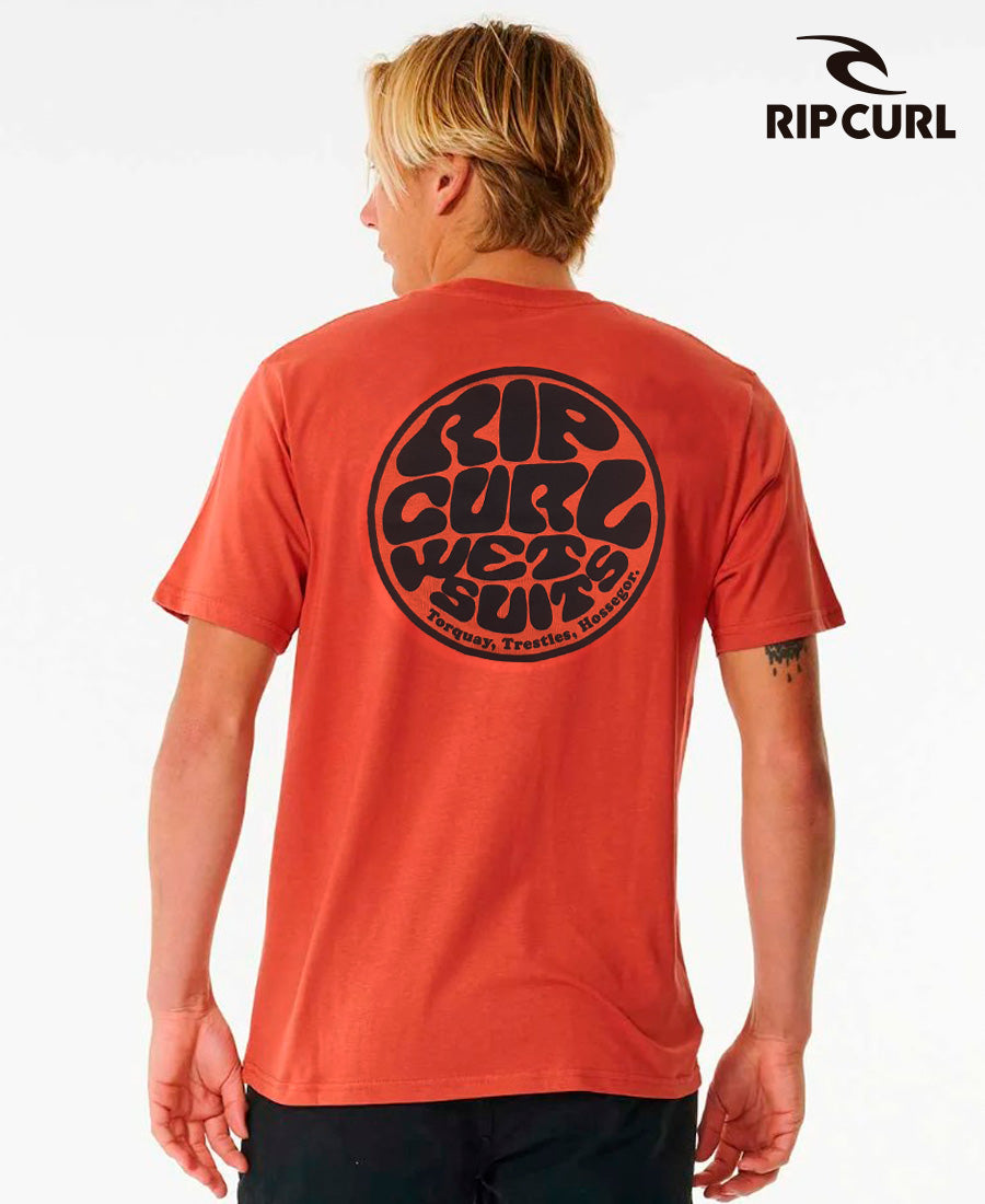 Rip Curl Men's Relaxed Fit RC Tee MC - Icons of Surf Graphic T-Shirt for Casual Wear & Beach Outings