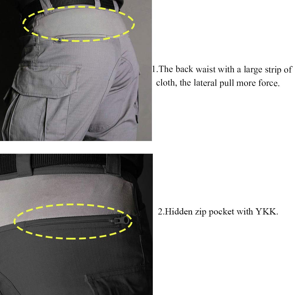 EMERSONGEAR Gen3 Paintball Pants with Knee Pads - Tactical Combat Trousers for Airsoft, Army & BDU - Durable Outdoor Sports Gear for Paintball, Airsoft & Tactical Training