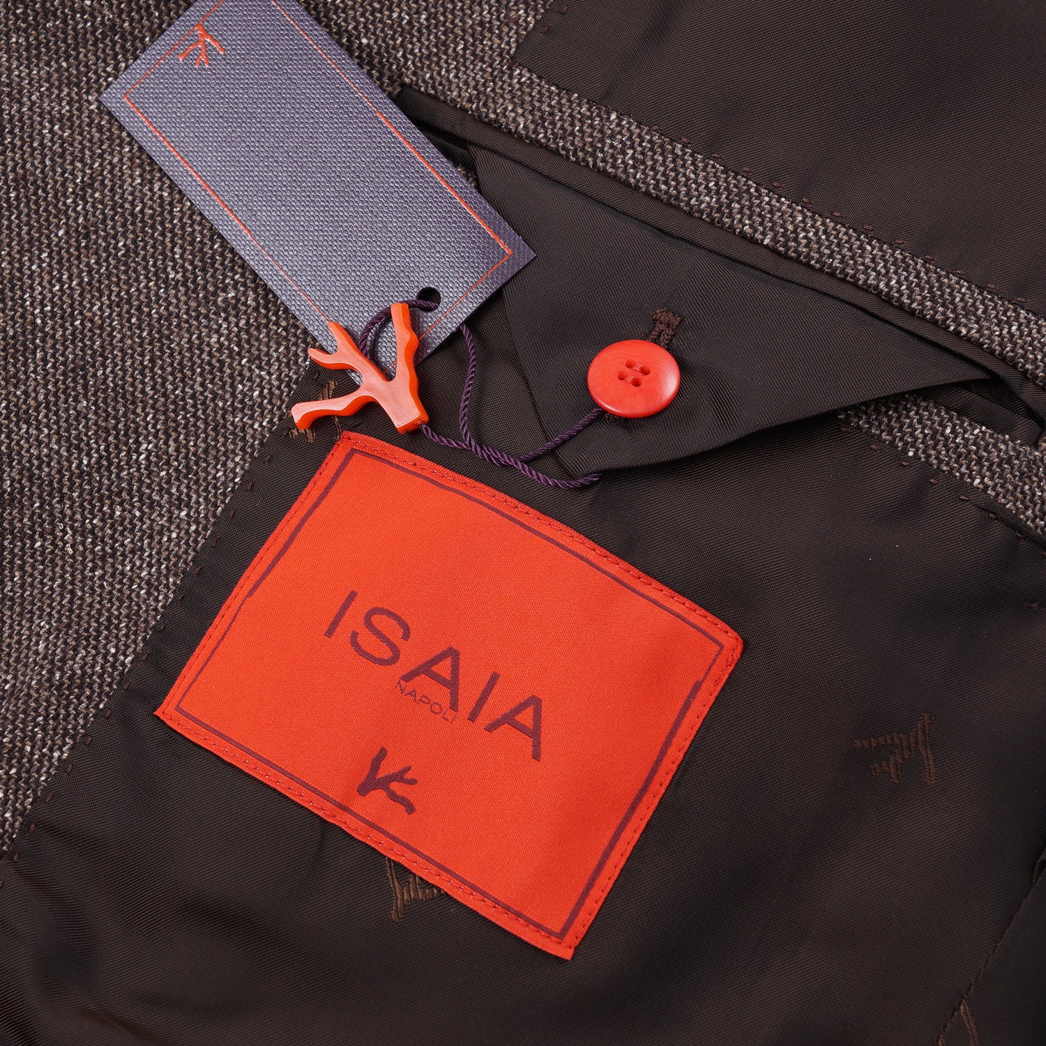 Isaia Trim Fit Silk Wool Cashmere Sport Coat for Men - Luxury Tailored Blazer for Business, Weddings & Formal Events