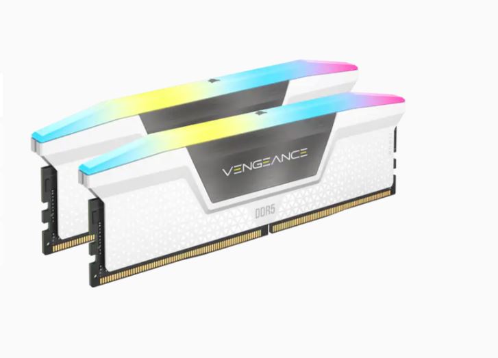 Corsair VENGEANCE RGB 32GB (2x16GB) DDR5 5200MHz C40 Desktop Memory Kit - High Performance Gaming RAM for PC Builds & Content Creation