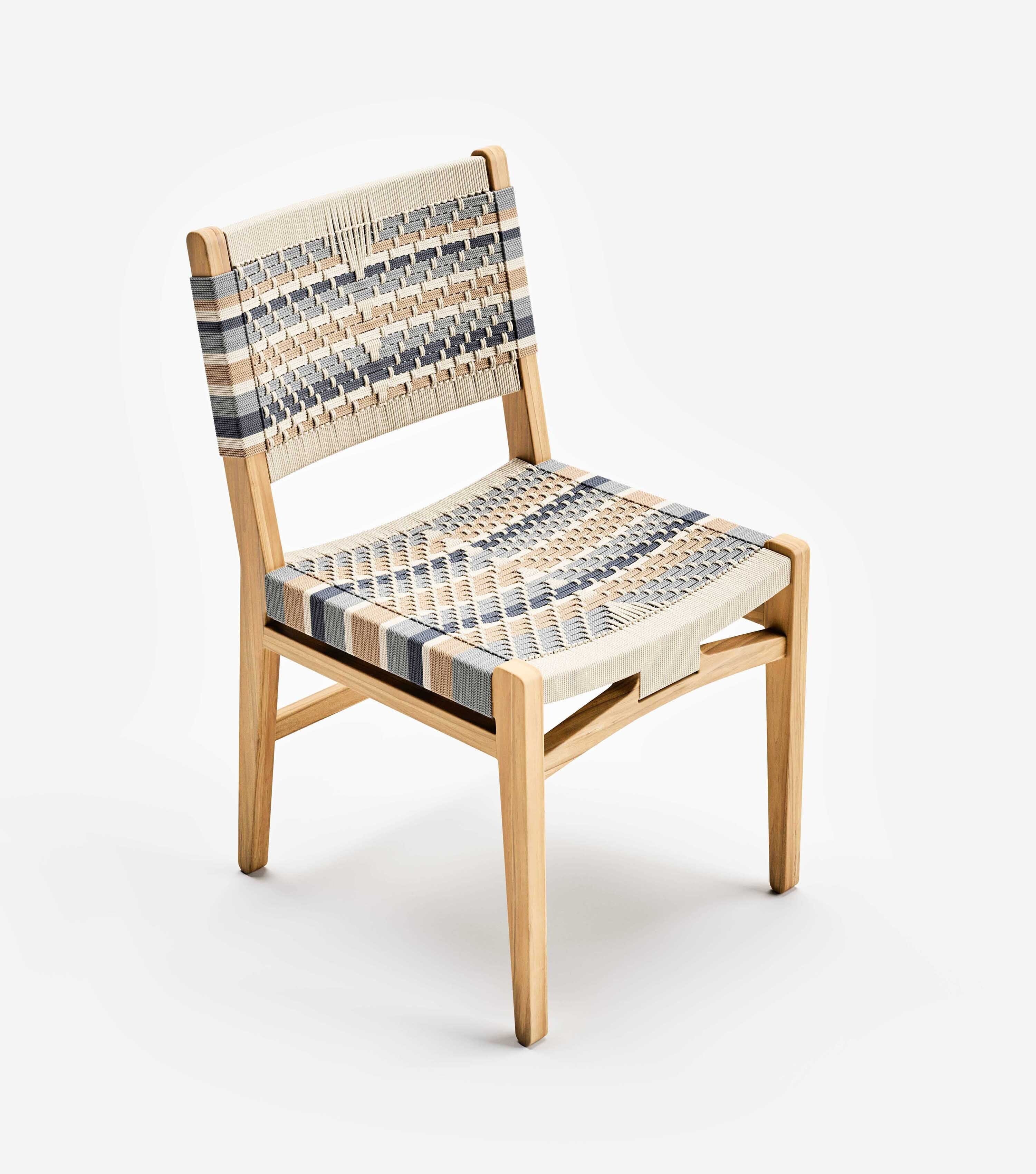 Chontales Modern Dining Chairs with Serena Pattern - Stylish & Comfortable for Kitchen, Dining Room, and Restaurant Use